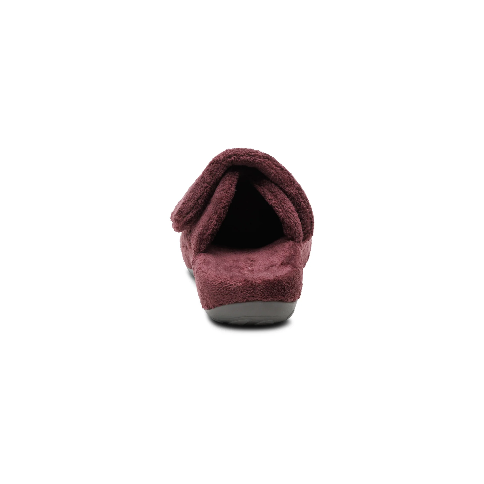 Mandy Closed Toe Slipper - Wine - Image 3