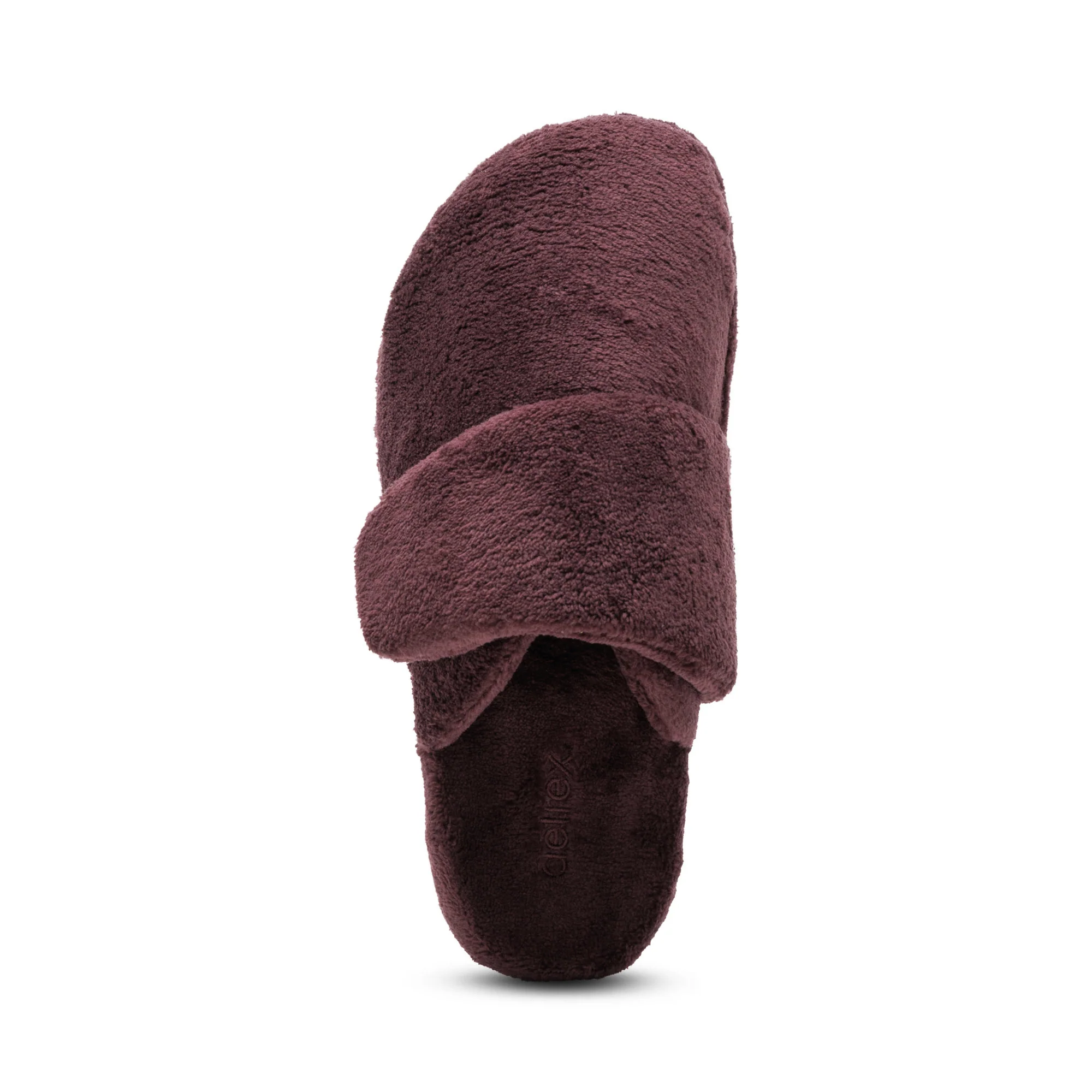 Mandy Closed Toe Slipper - Wine - Image 5