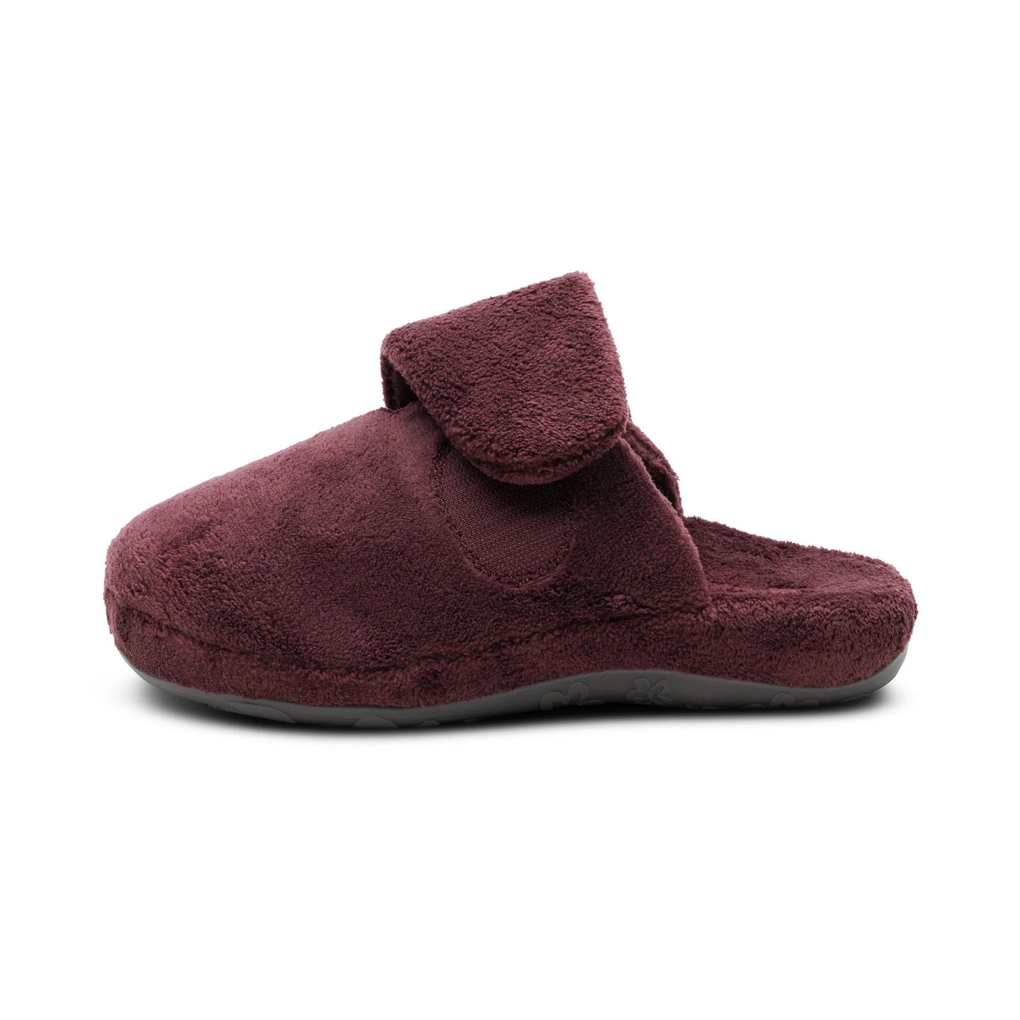 Mandy Closed Toe Slipper - Wine - Image 7