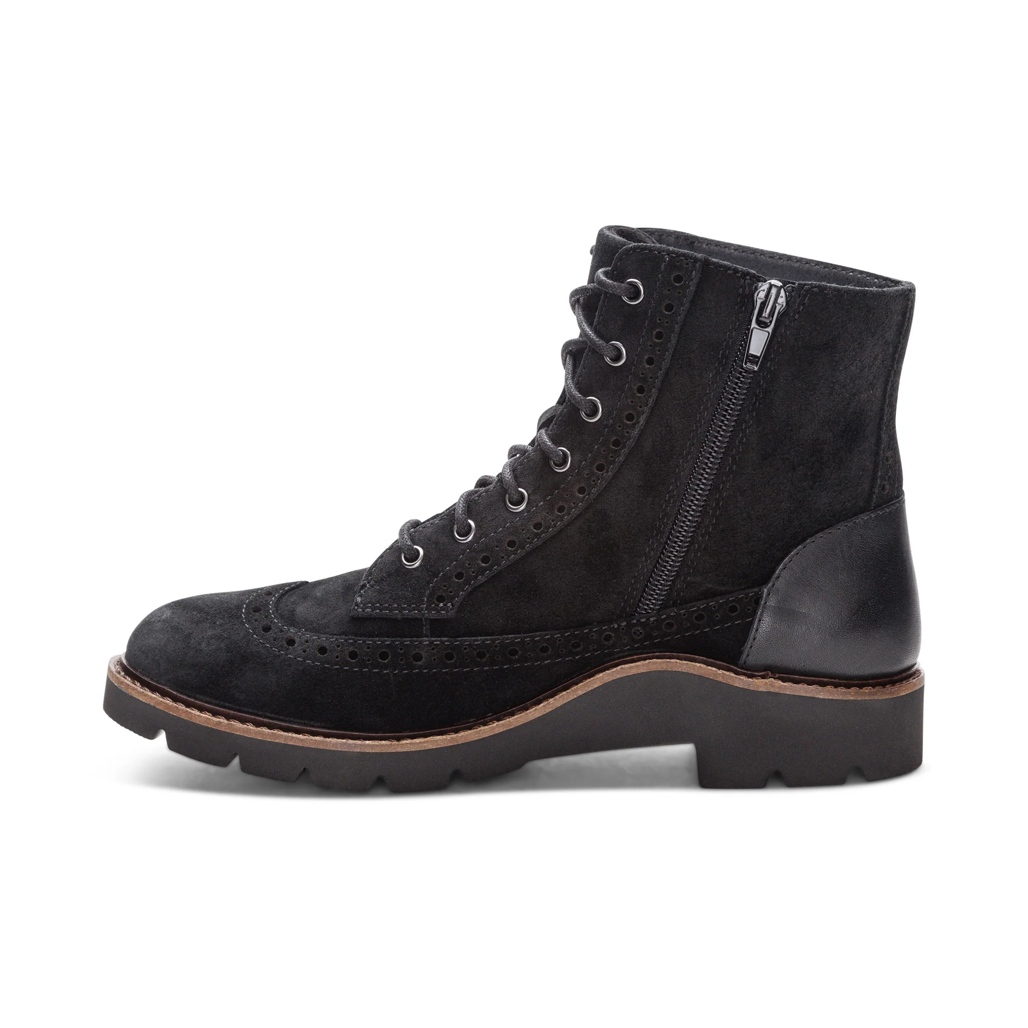 Margot Lace-Up Boot - Black - Image 4