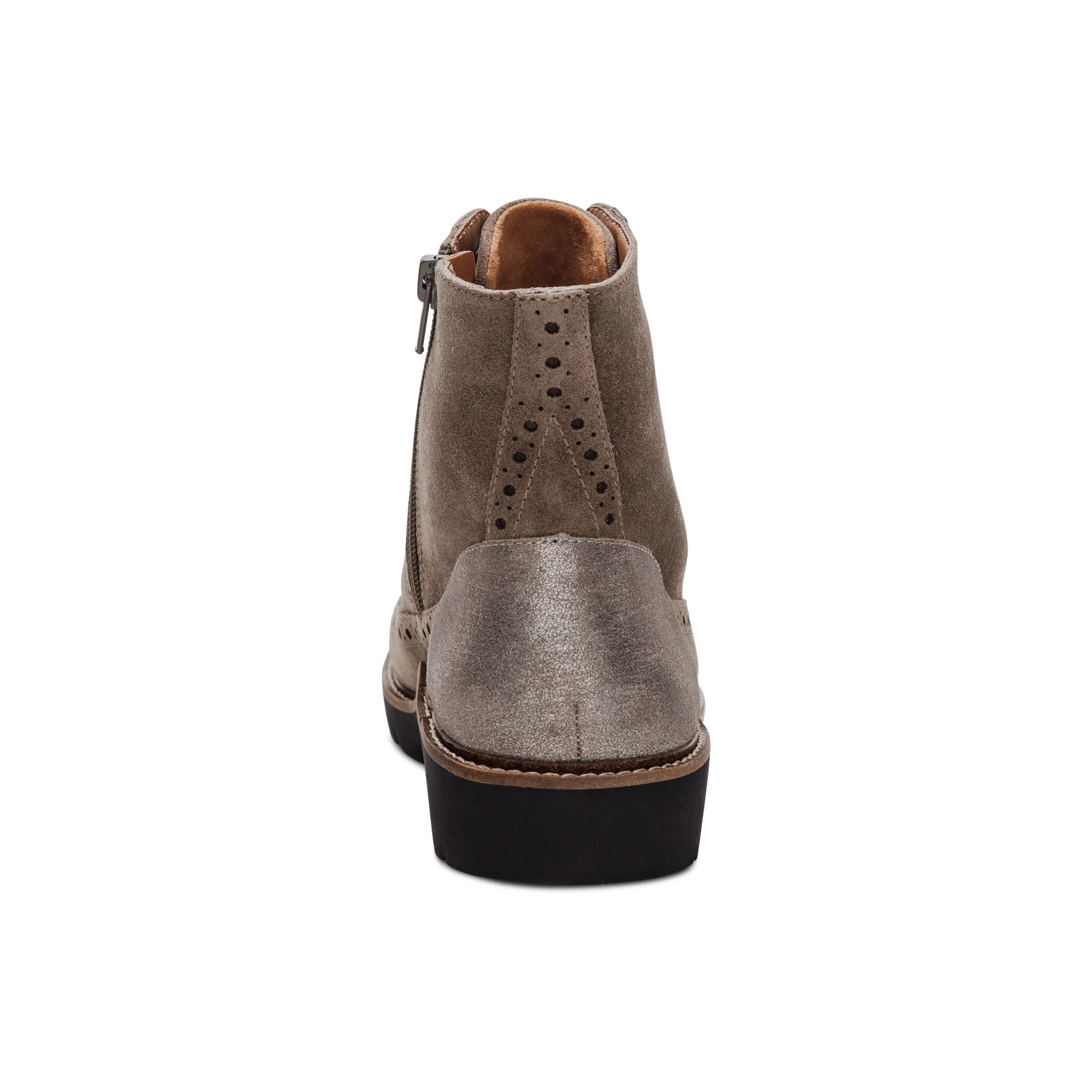 Margot Lace-Up Boot - Taupe - Image 3