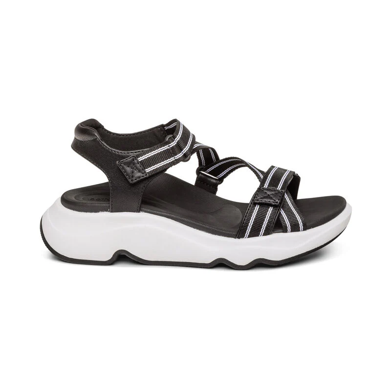 Marz Adjustable Sport Sandal - Black - Image 2