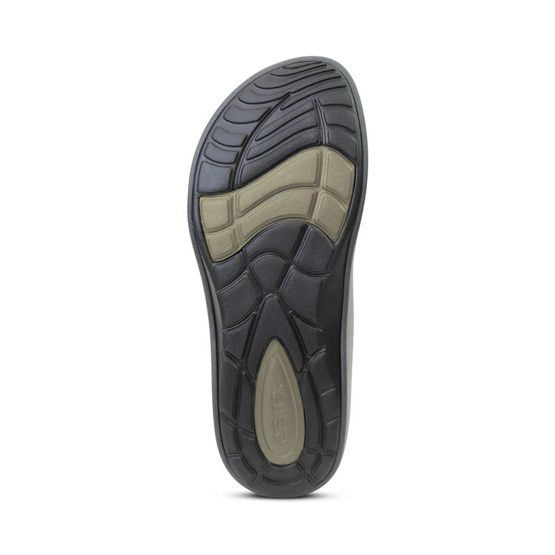 Maui Orthotic Men's Flips - Army - Image 6