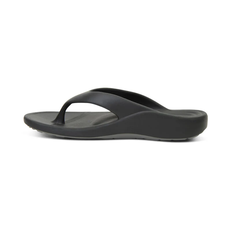 Maui Orthotic Men's Flips - Black - Image 4