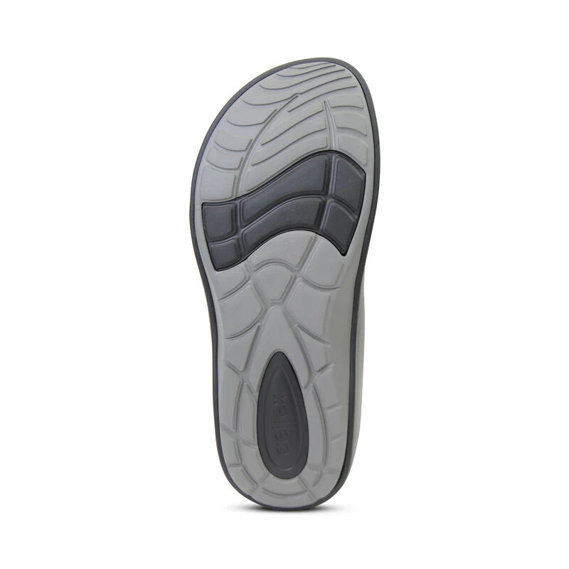 Maui Orthotic Men's Flips - Black - Image 6