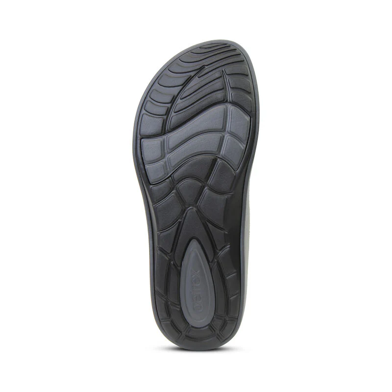 Maui Orthotic Men's Flips - Charcoal - Image 6