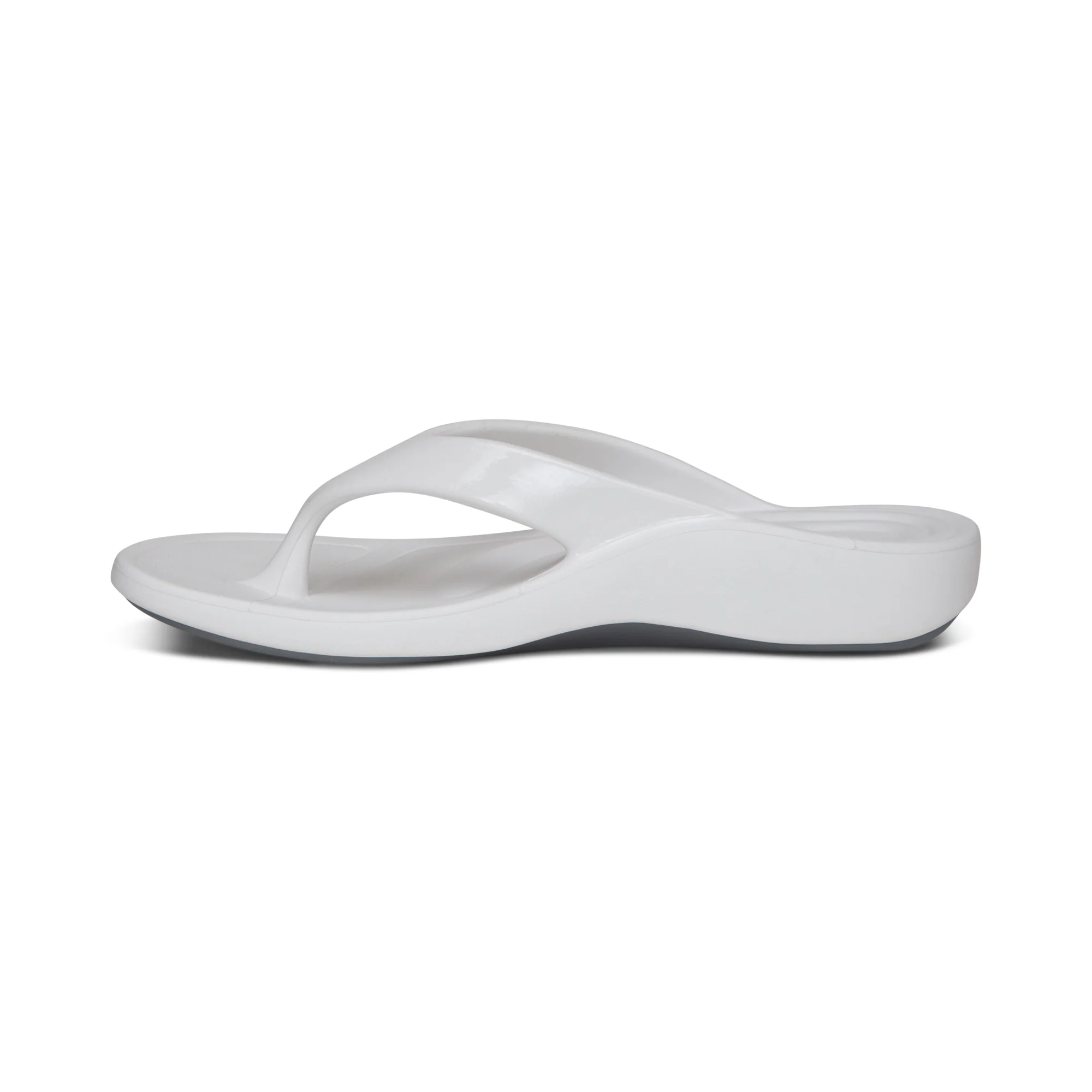 Maui Orthotic Women's Flips - Glossy White - Image 4