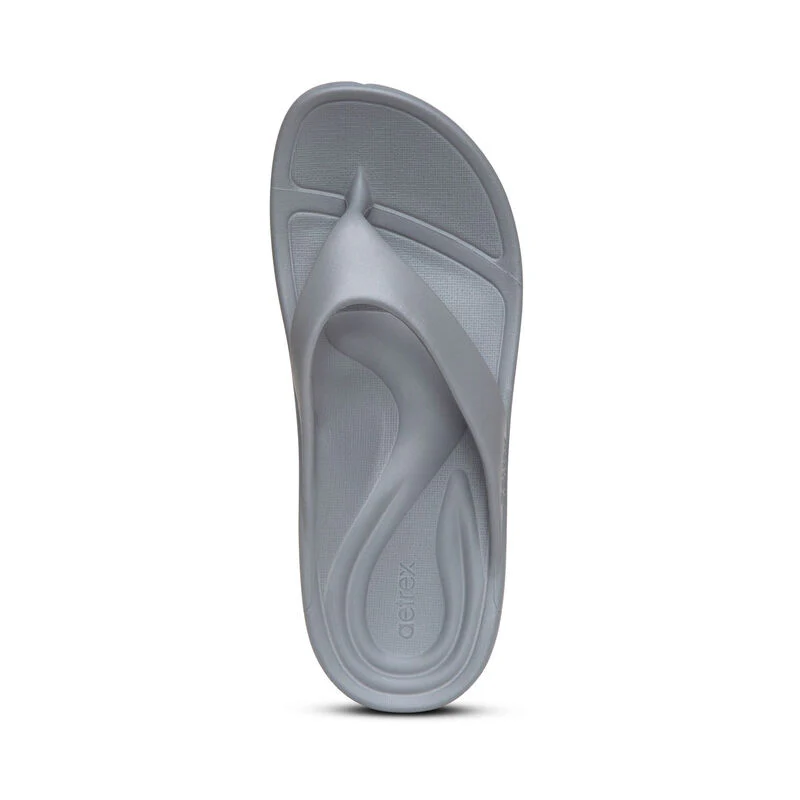 Maui Orthotic Women's Flips - Matte Grey - Image 5