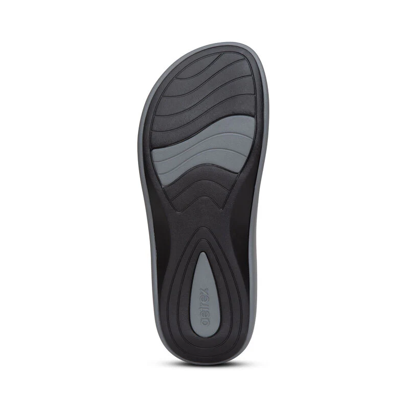 Maui Orthotic Women's Flips - Matte Grey - Image 6