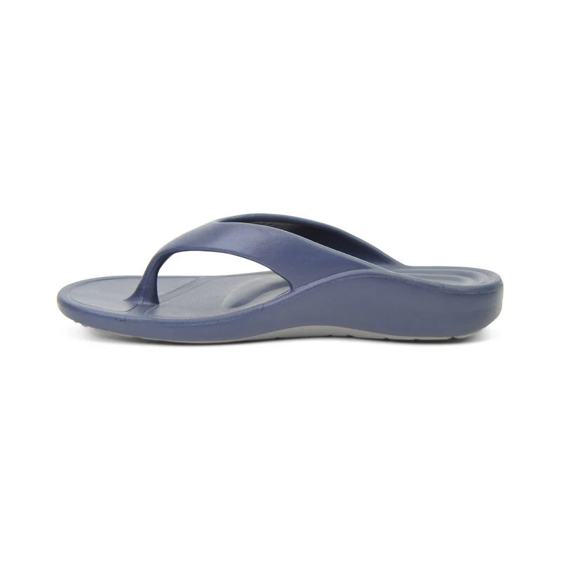 Maui Orthotic Men's Flips - Navy - Image 4