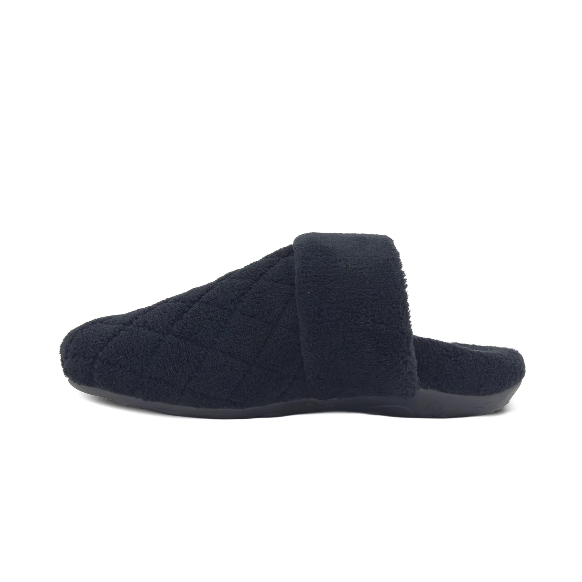Maya Closed Toe Slipper - Black - Image 4