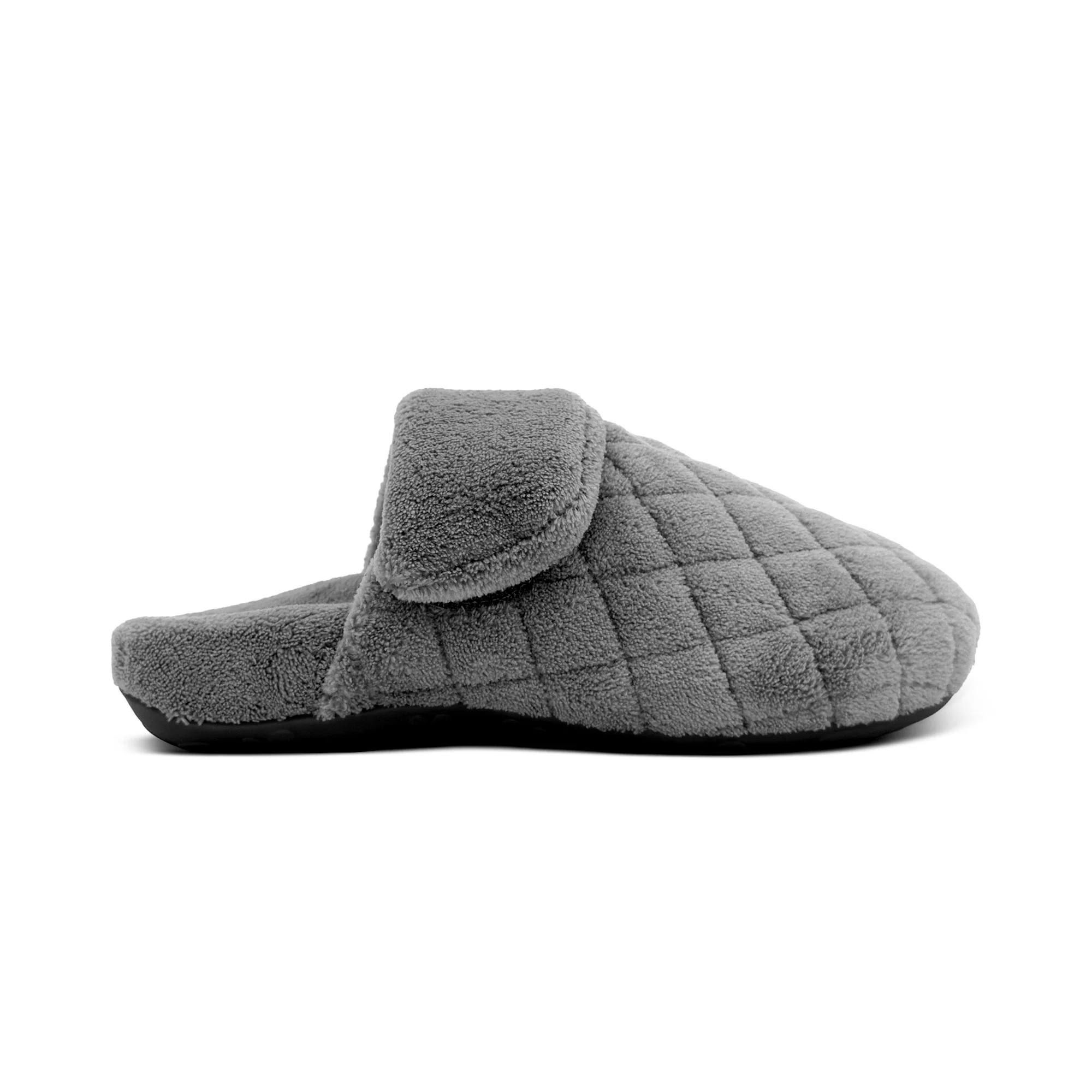 Maya Closed Toe Slipper - Charcoal - Image 2