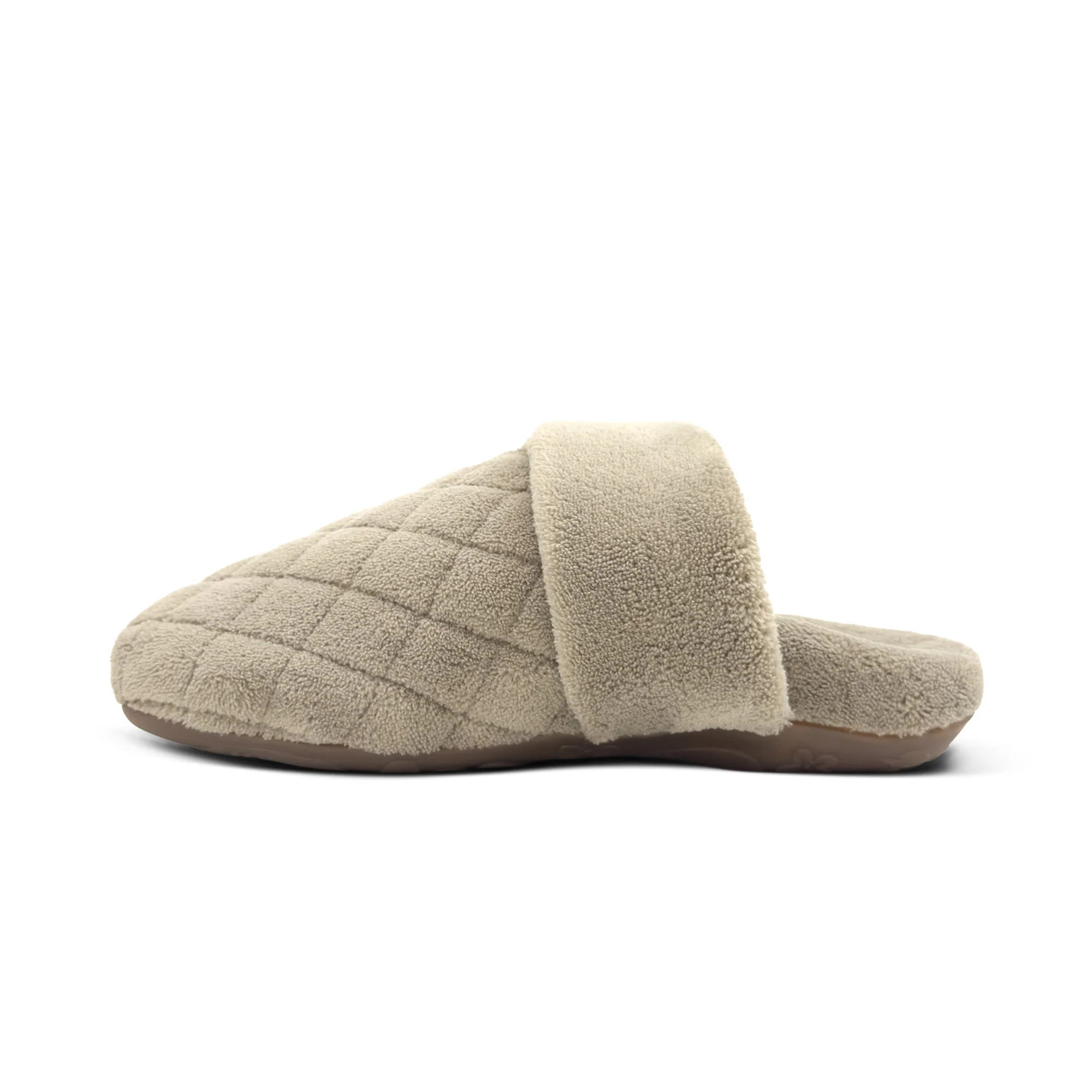 Maya Closed Toe Slipper - Coffee - Image 4