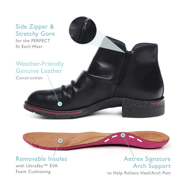 Mila Low Boot - Dark Brown - Image 7