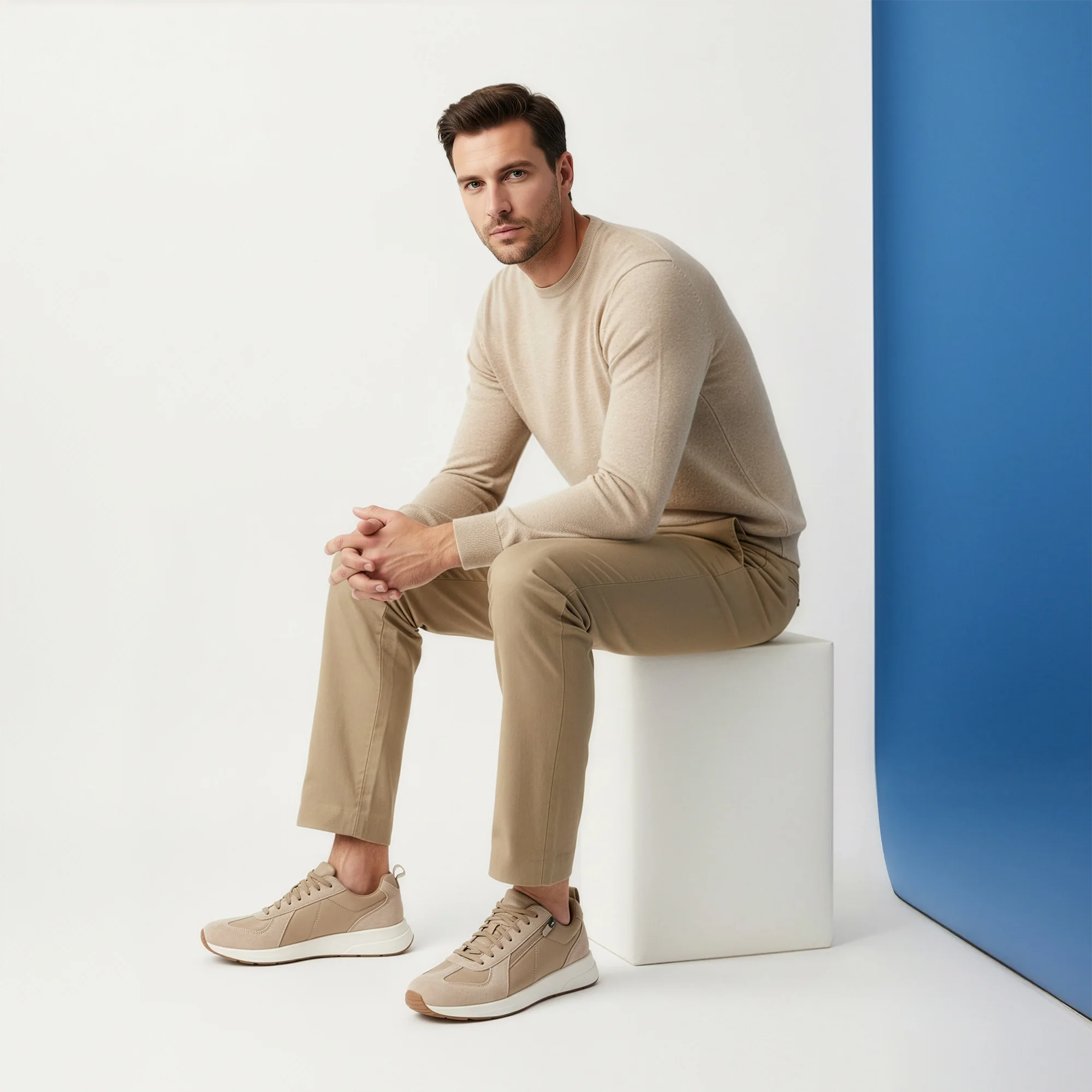 Miles Arch Support Sneaker - Tan - Image 8