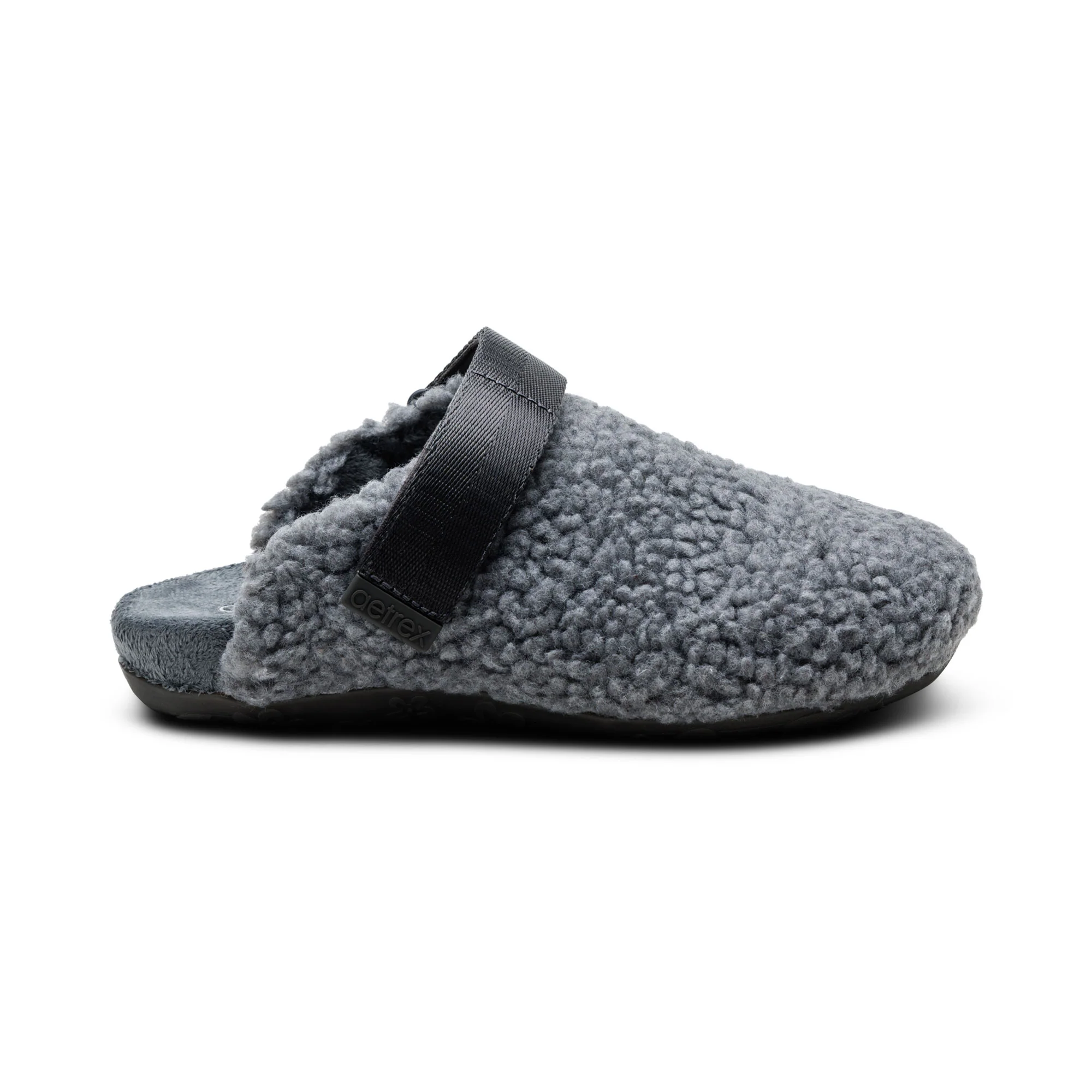Millie Arch Support Slipper - Charcoal - Image 3