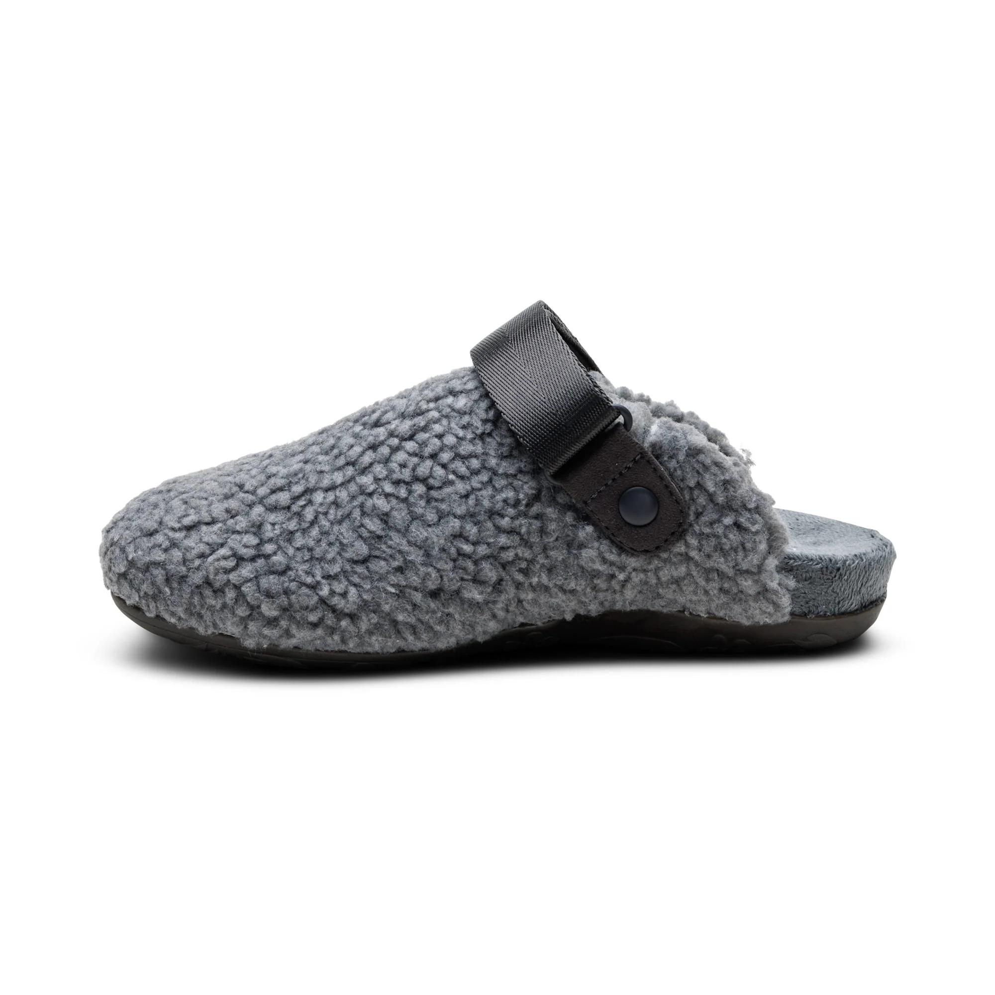 Millie Arch Support Slipper - Charcoal - Image 5