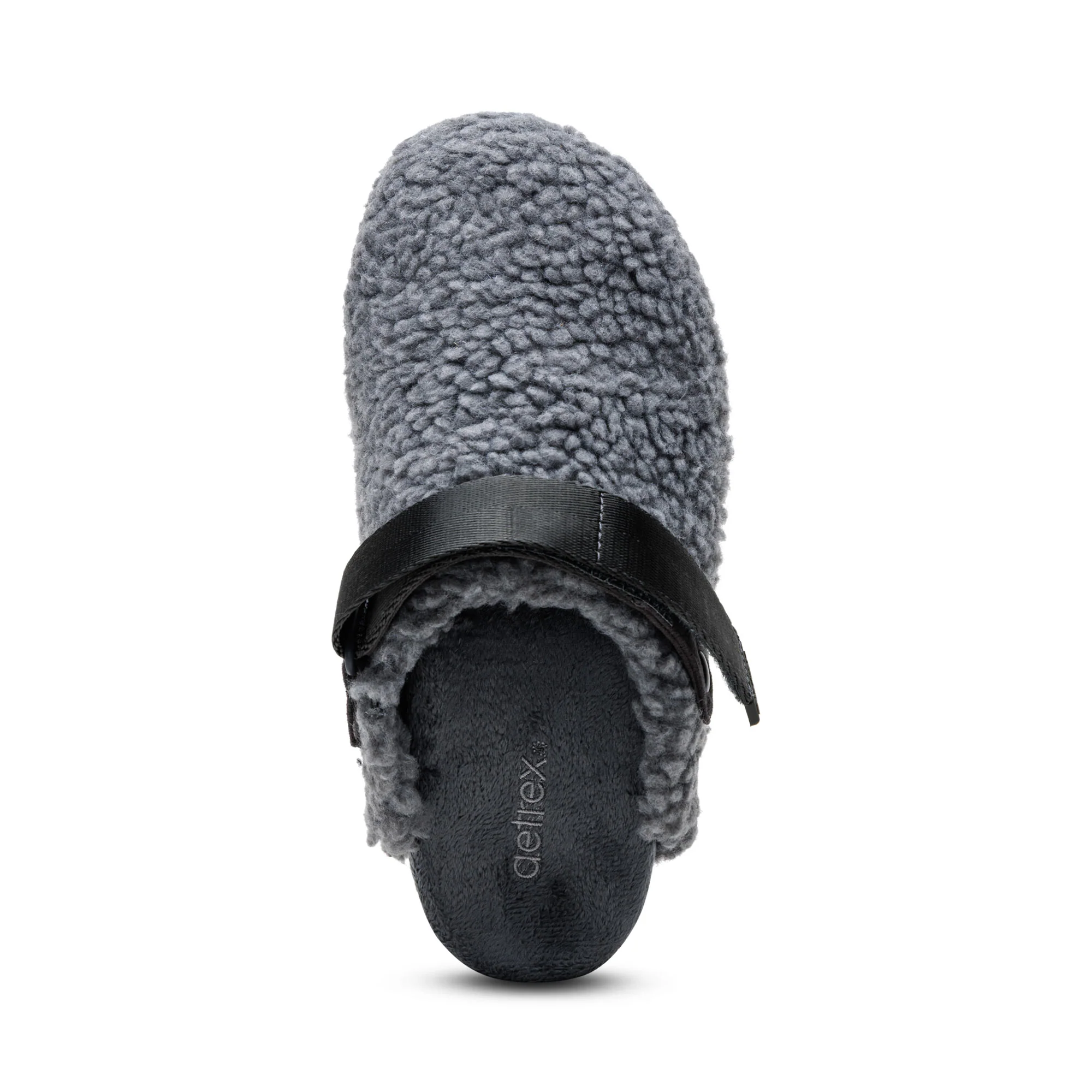 Millie Arch Support Slipper - Charcoal - Image 6