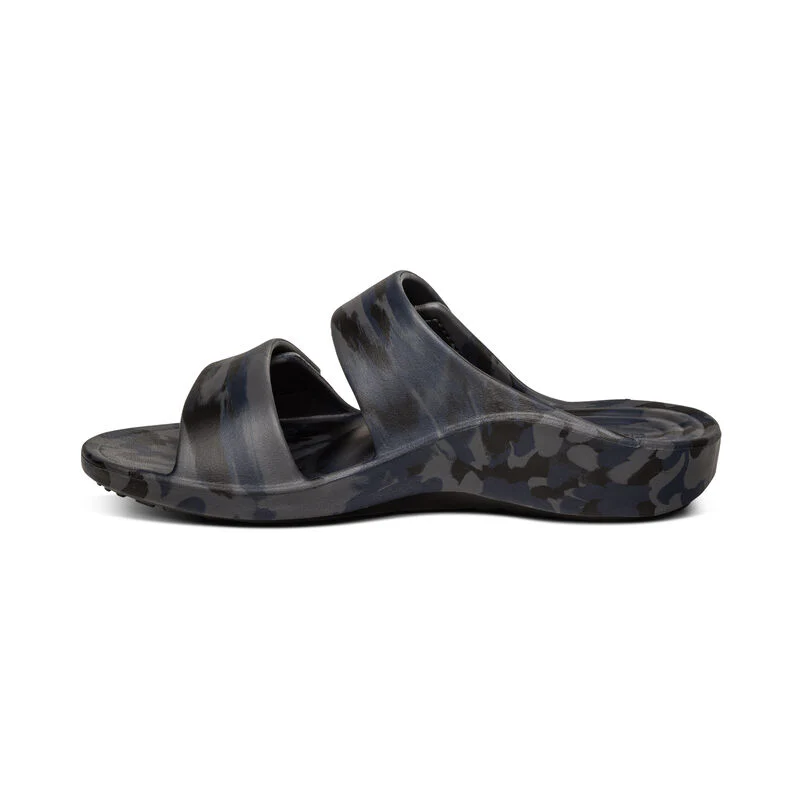 Milos Orthotic Men's Slides - Navy Camo - Image 3