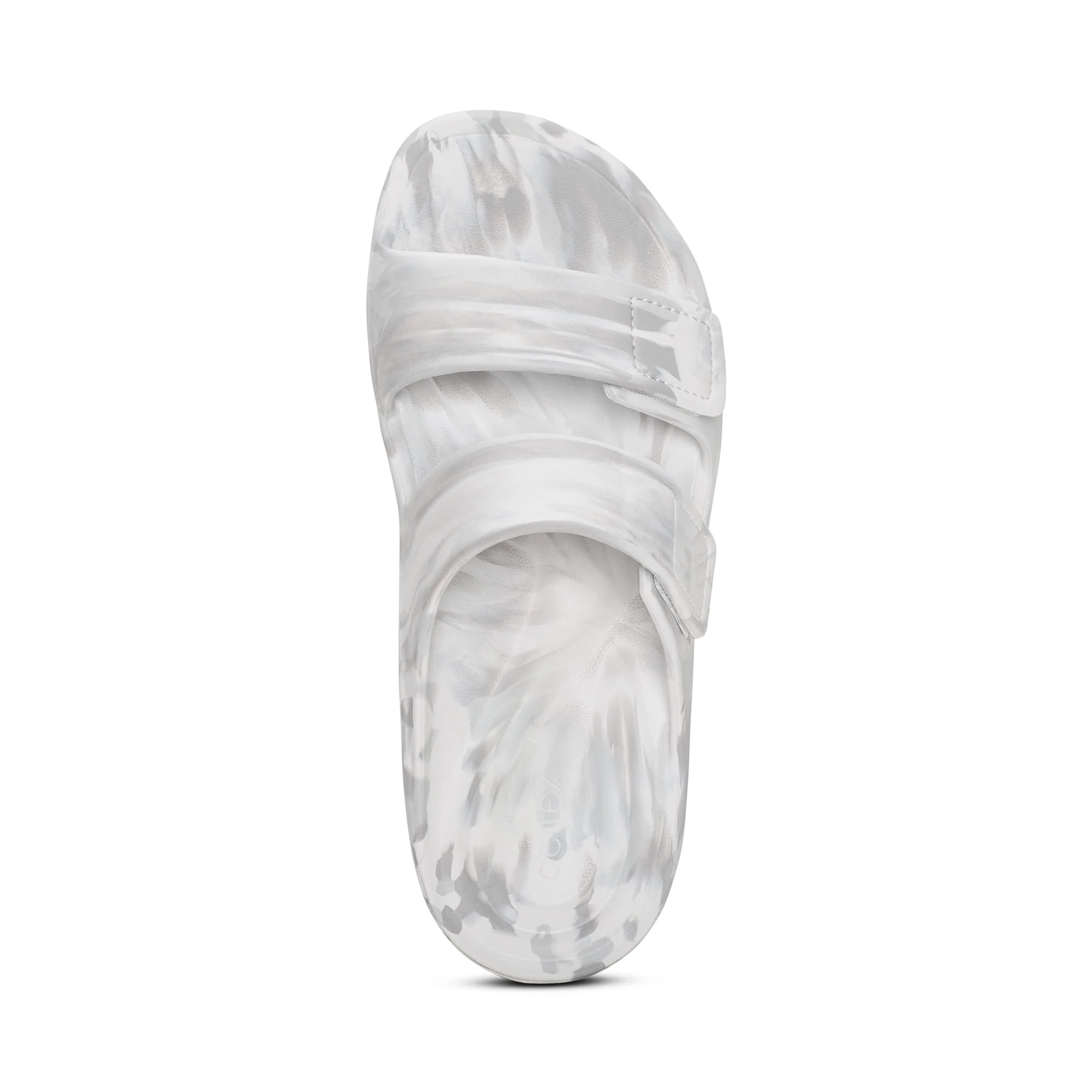 Milos Orthotic Men's Slides - White Ombre - Image 5