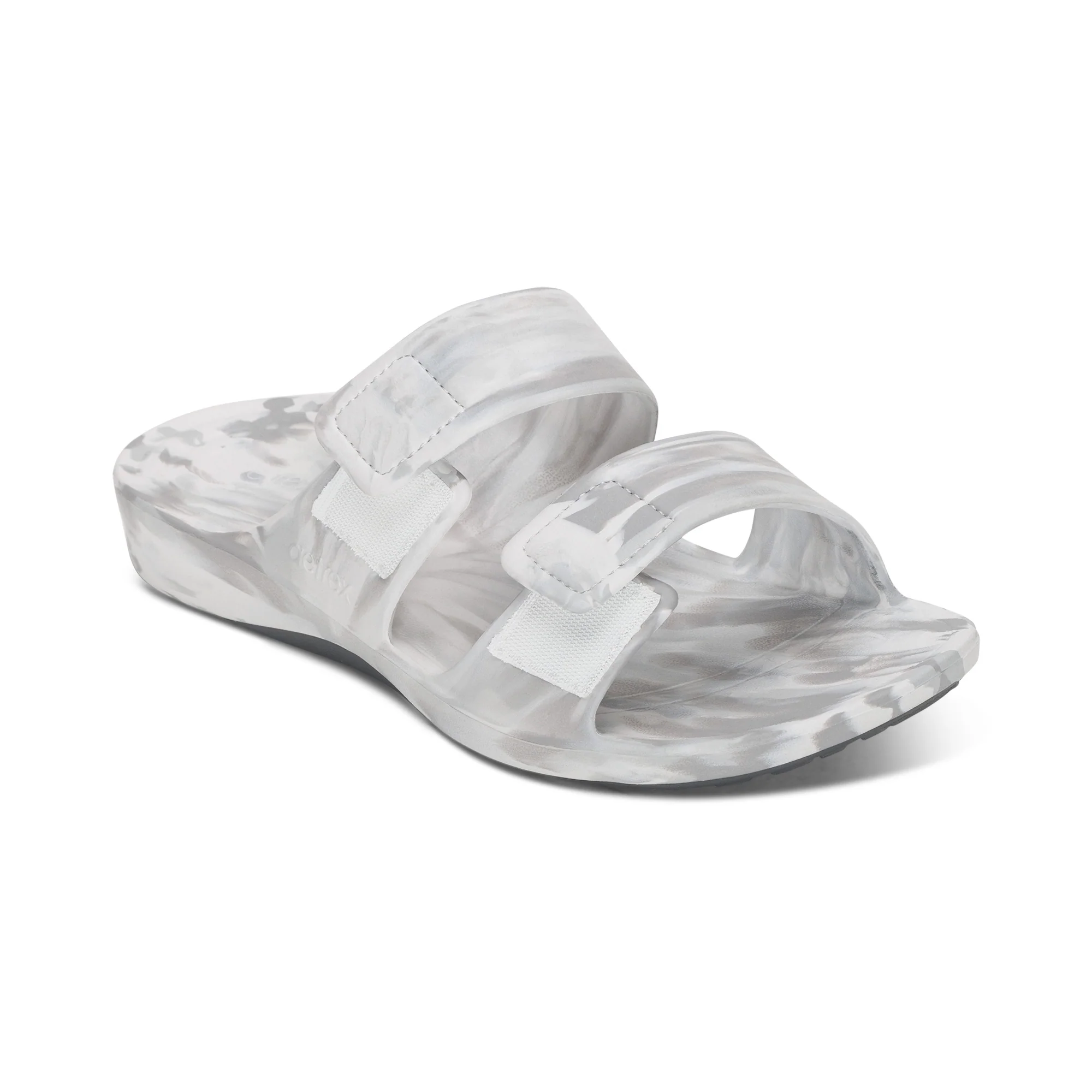 Milos Orthotic Men's Slides - White Ombre - Image 7