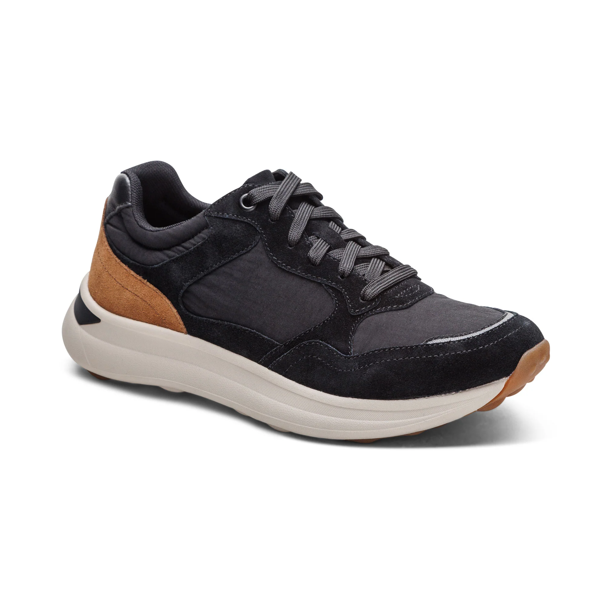 Molly Lace-Up Sneaker - Black