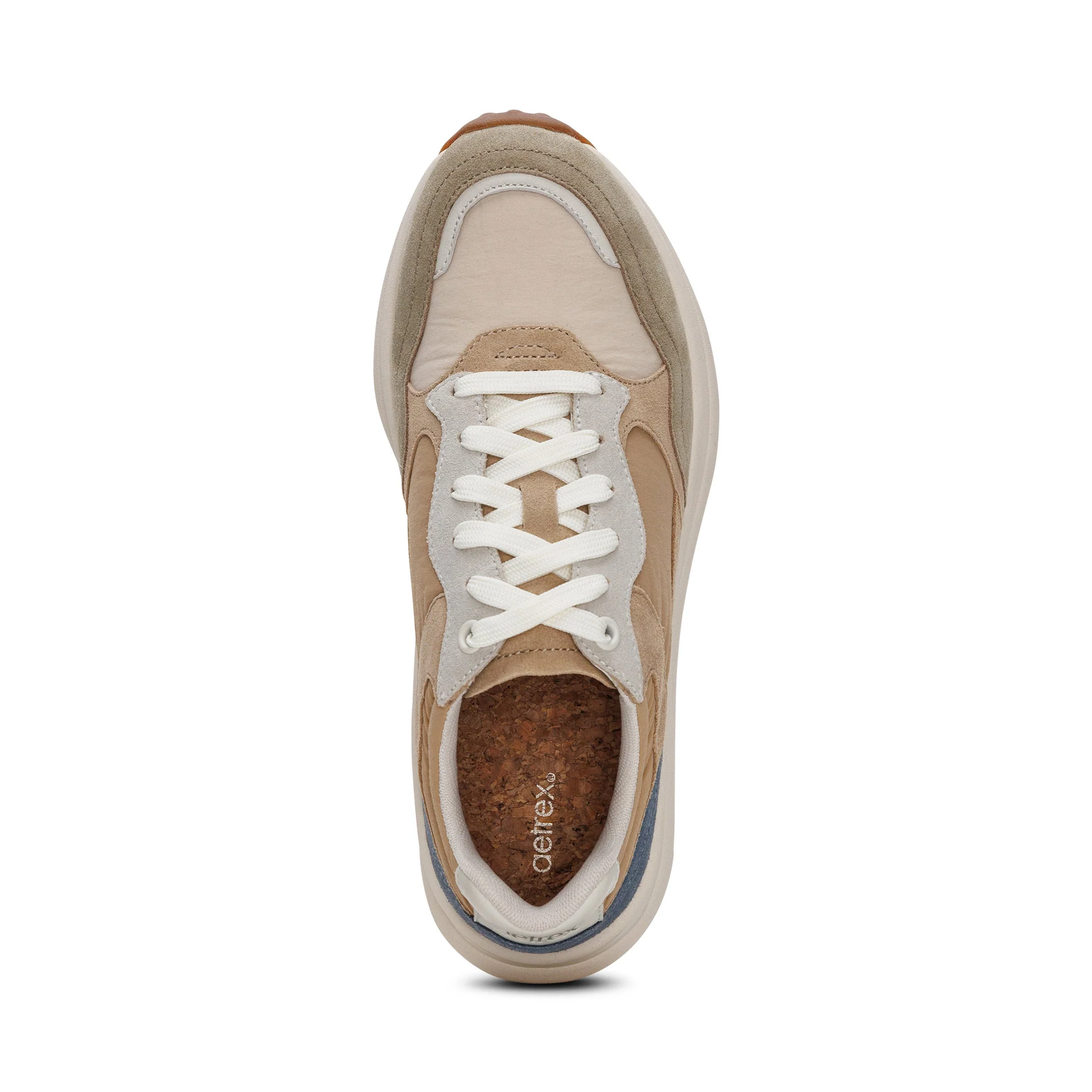 Molly Lace-Up Sneaker - Tan - Image 5