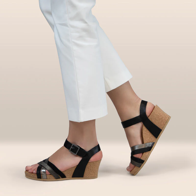 Noelle Arch Support Wedge - Black - Image 9