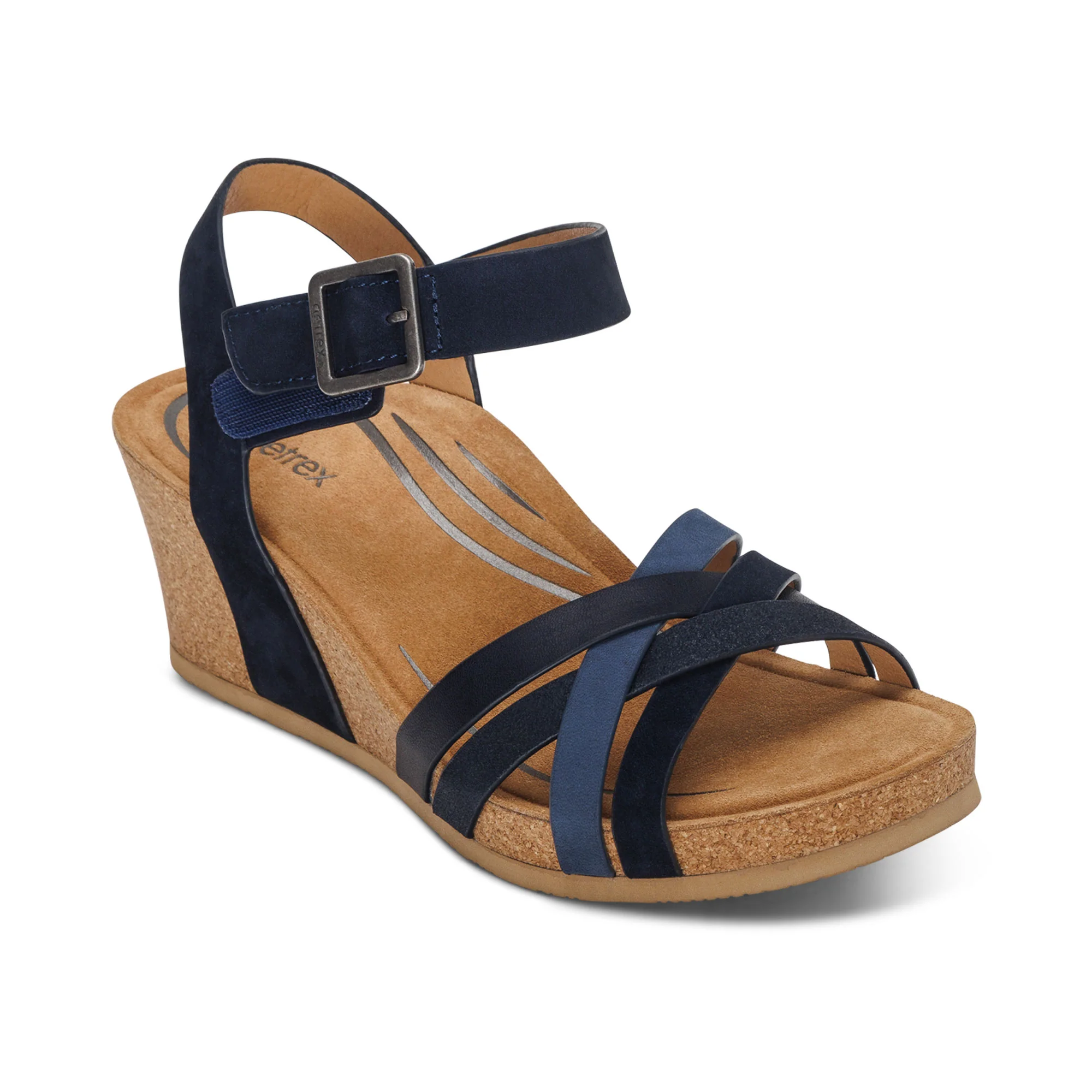Noelle Arch Support Wedge - Navy - Image 7