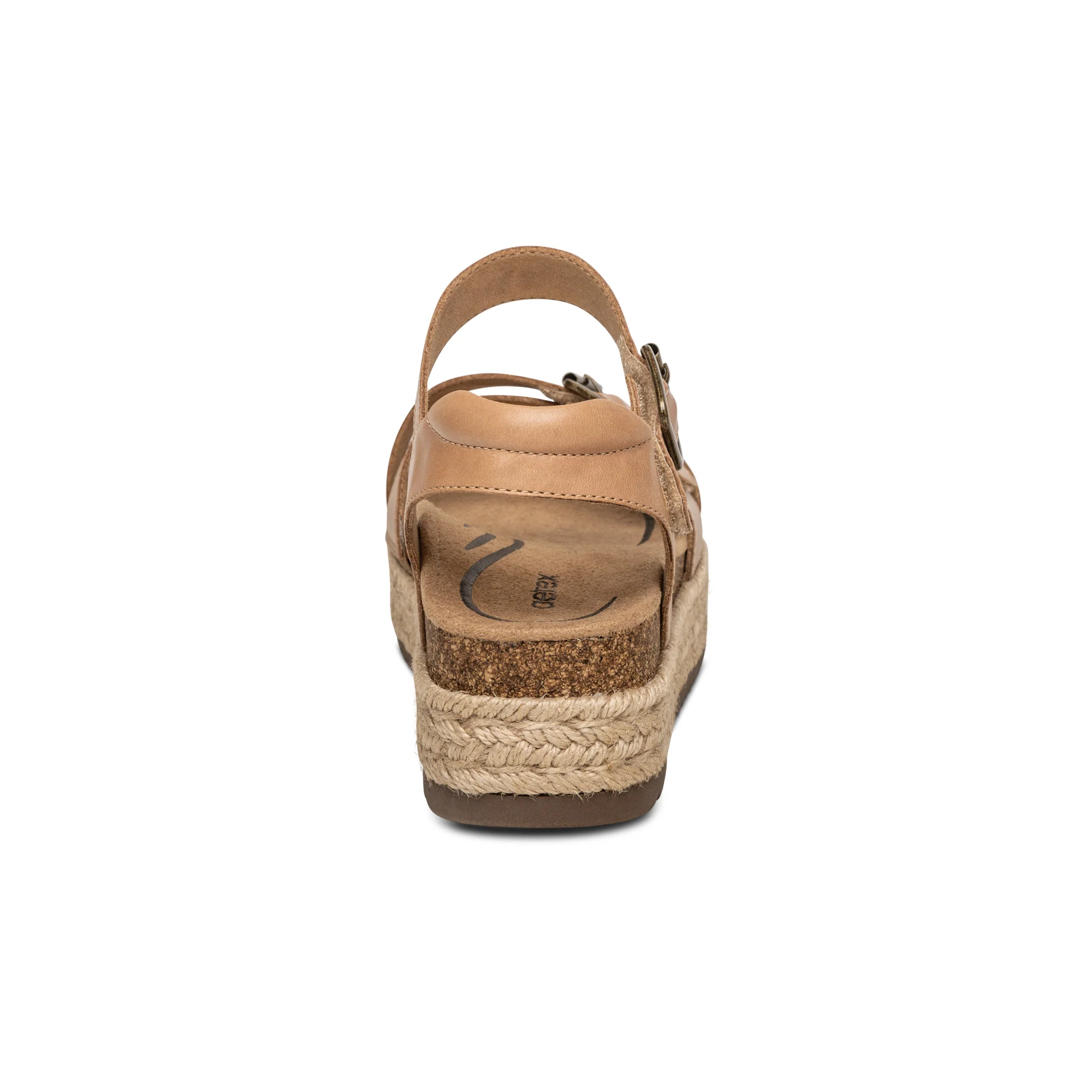 Paula Arch Support Platform Sandal - Camel - Image 3