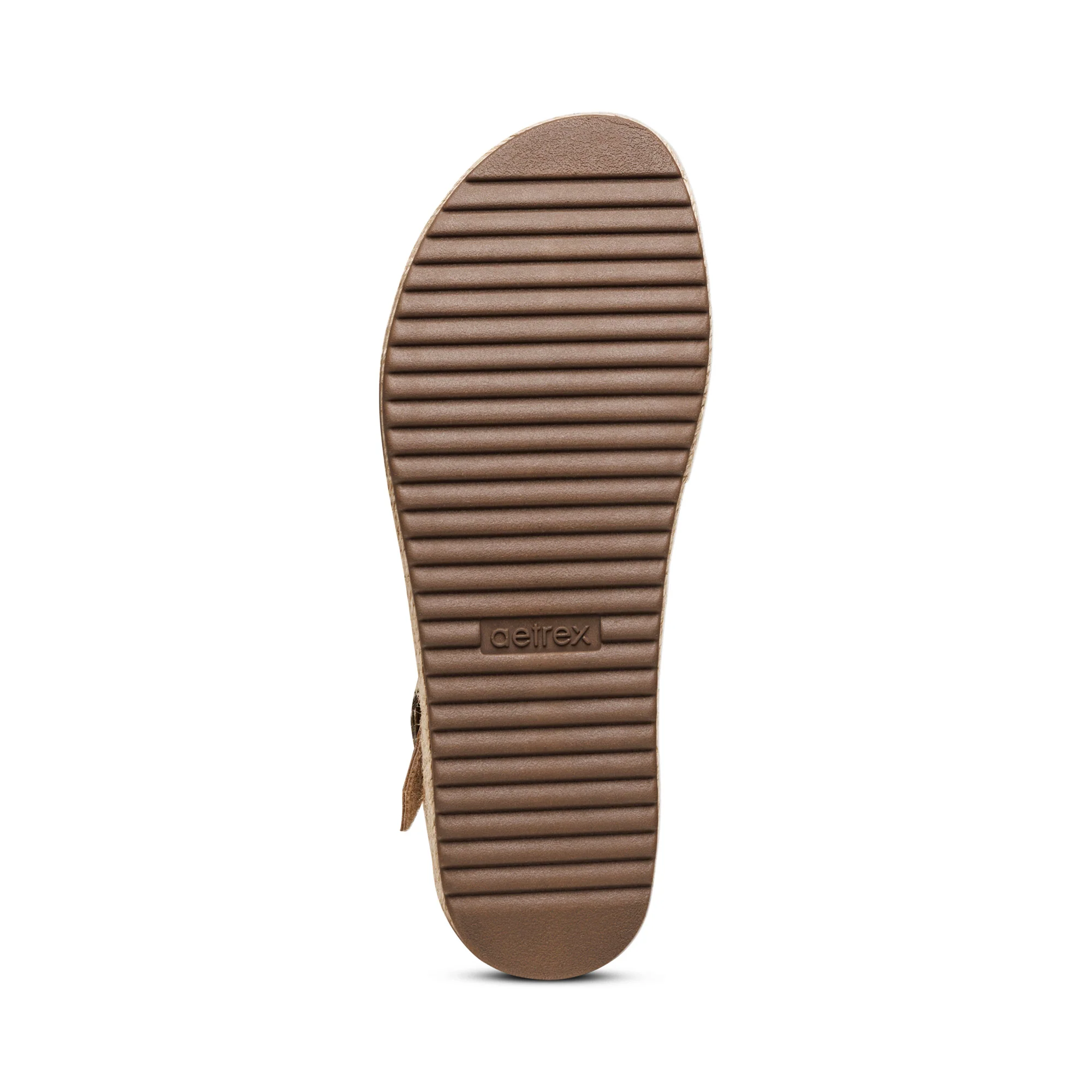 Paula Arch Support Platform Sandal - Camel - Image 6