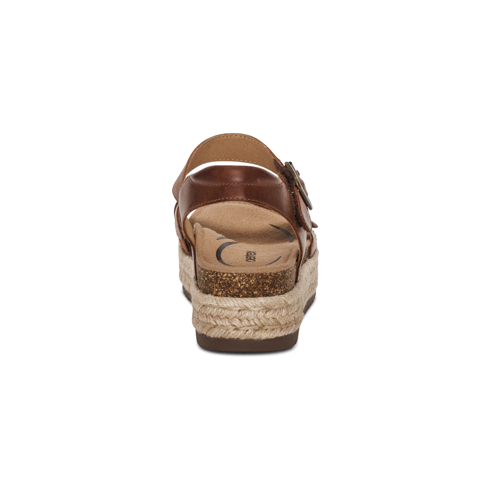 Paula Arch Support Platform Sandal - Walnut - Image 3