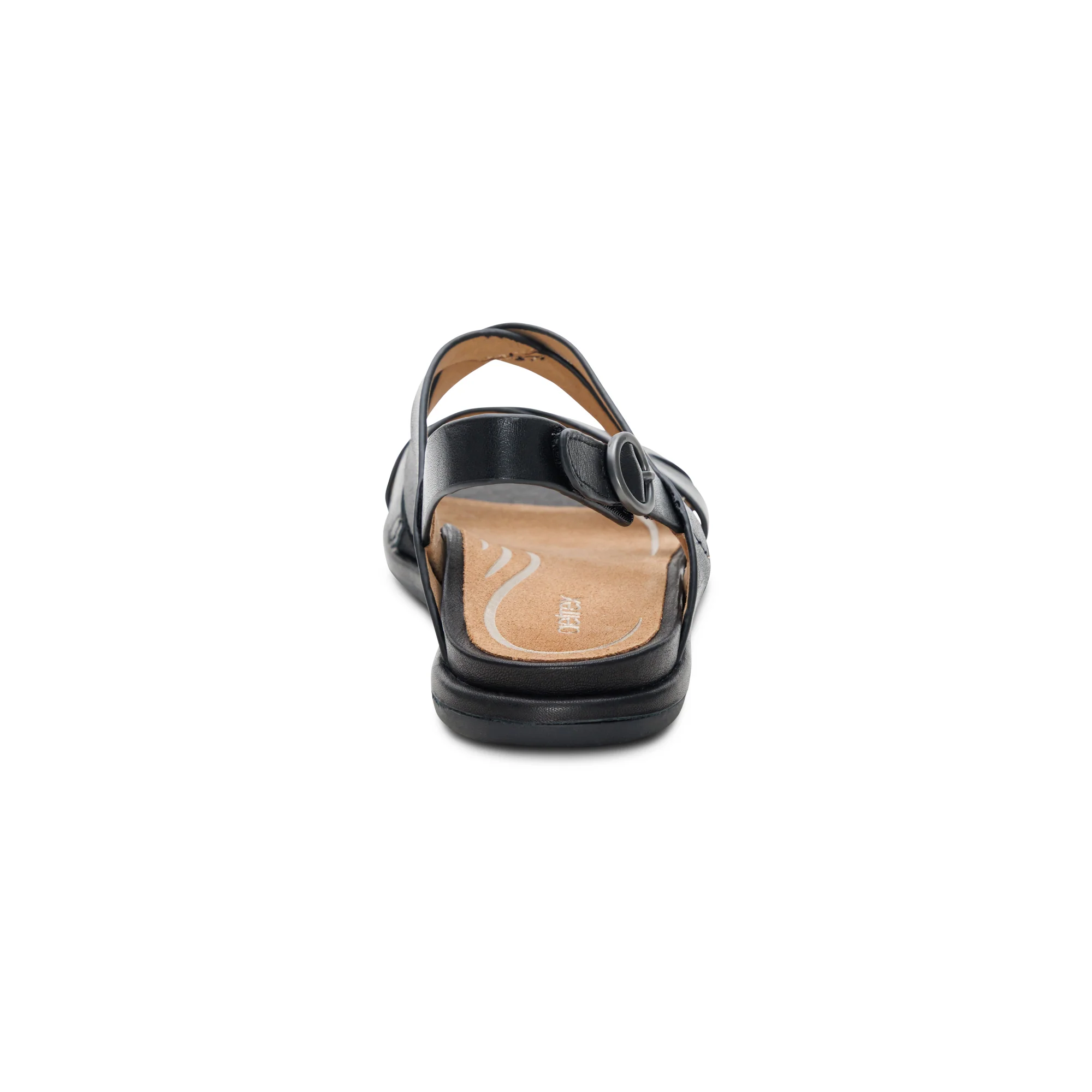 Piper Arch Support Strap Sandal - Black - Image 3