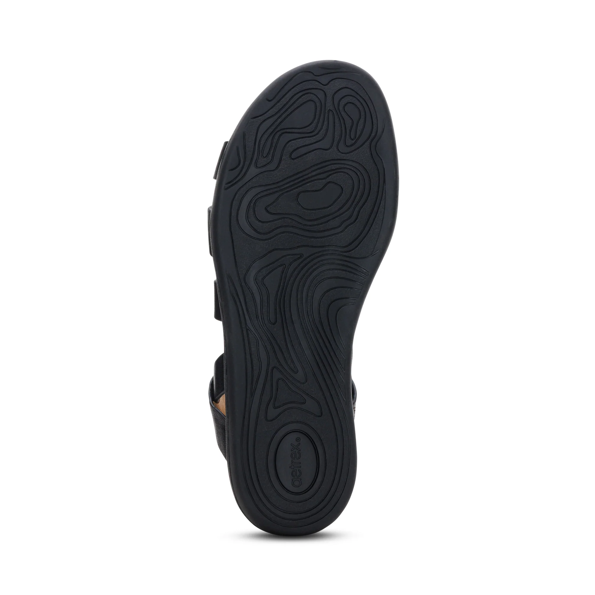 Piper Arch Support Strap Sandal - Black - Image 6
