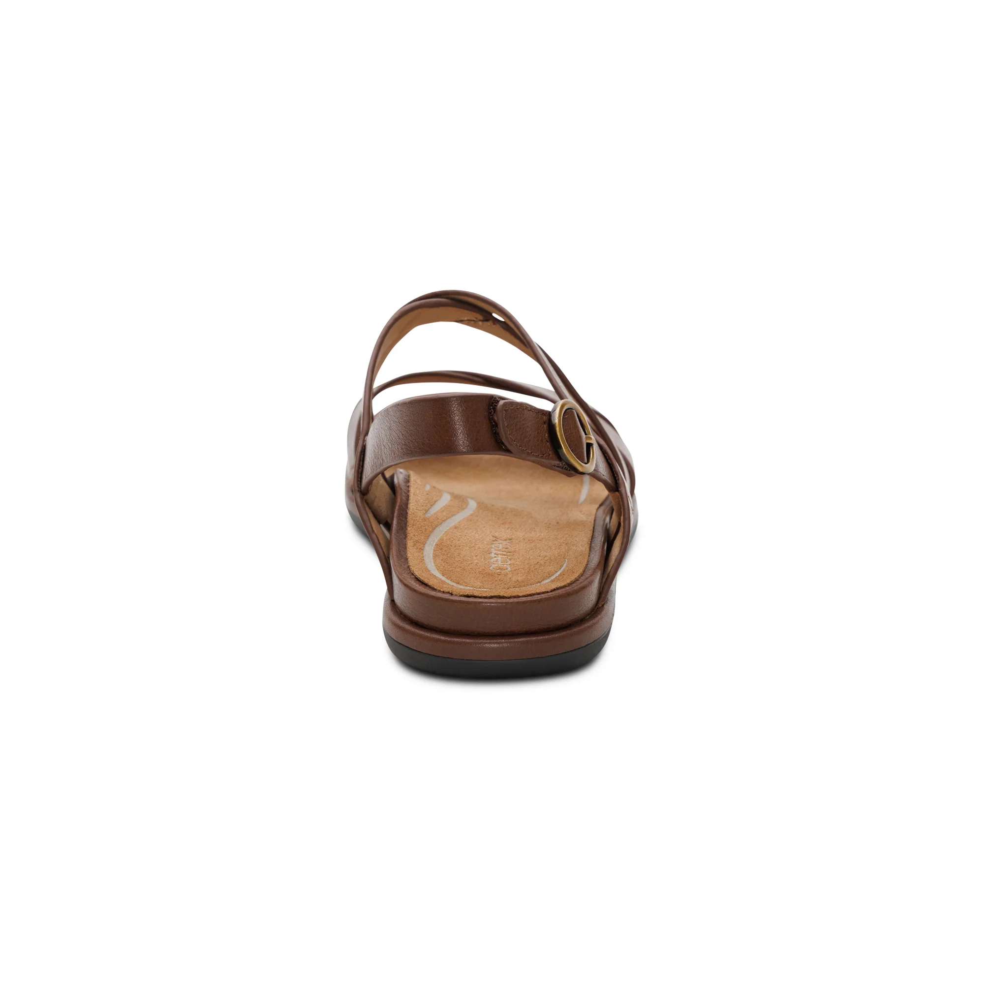 Piper Arch Support Strap Sandal - Coffee - Image 3