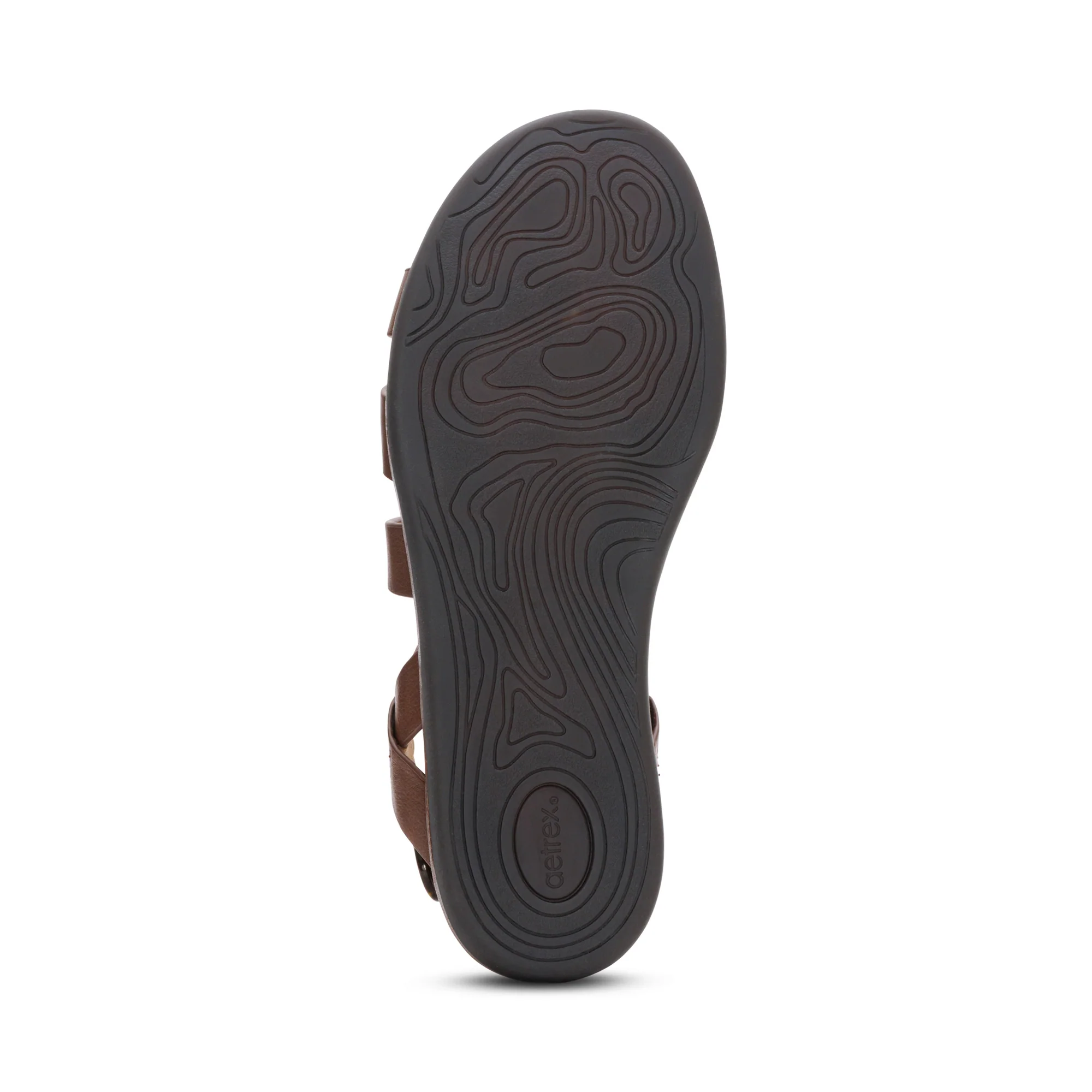 Piper Arch Support Strap Sandal - Coffee - Image 6