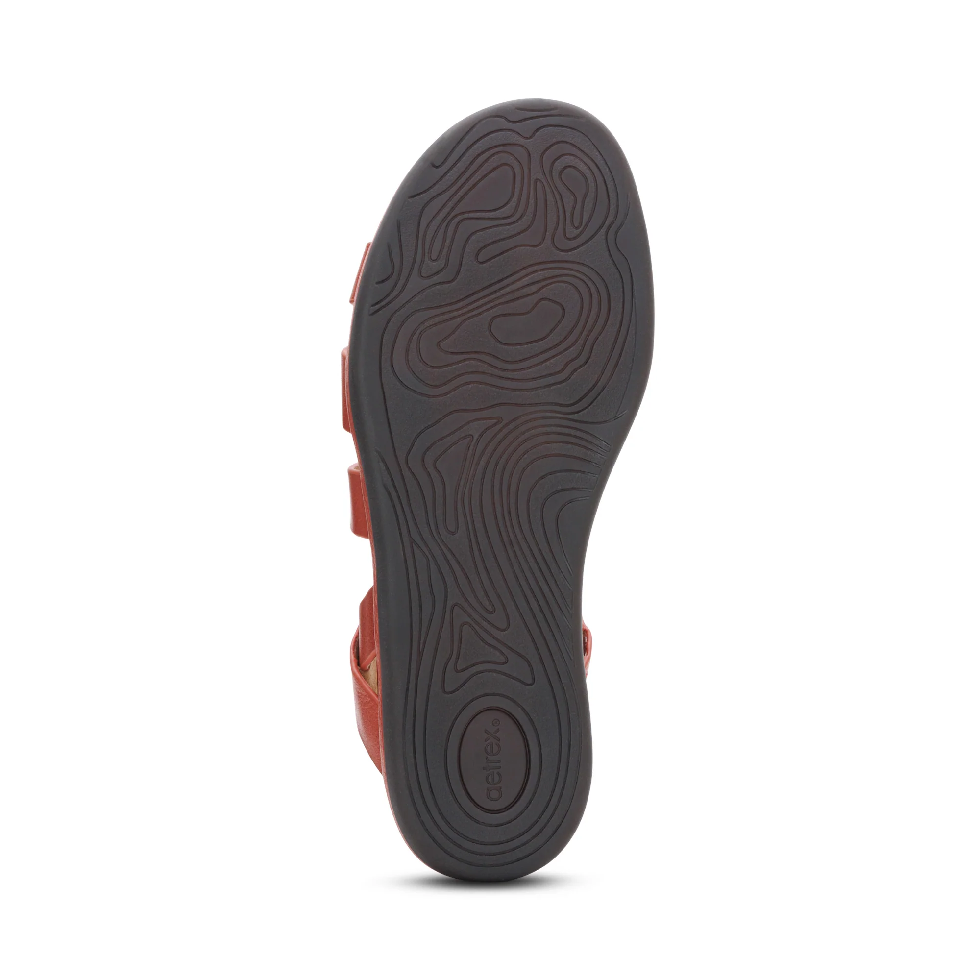 Piper Arch Support Strap Sandal - Terracotta - Image 6