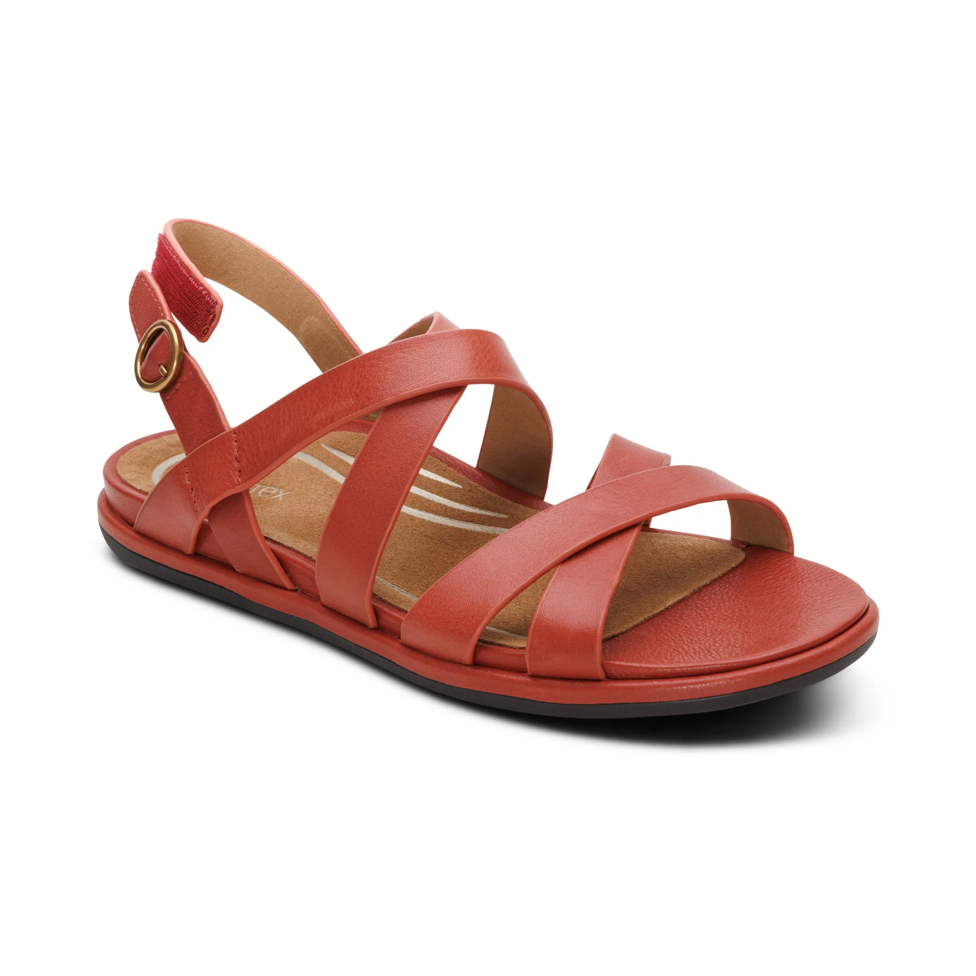 Piper Arch Support Strap Sandal - Terracotta - Image 7