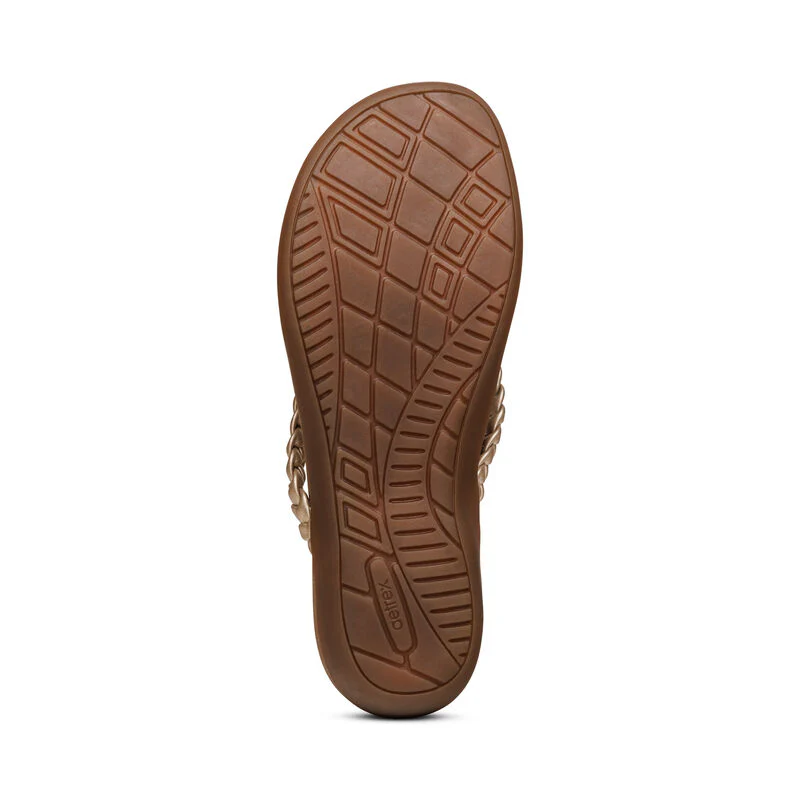 Rachel Thong Sandal - Pewter - Image 5