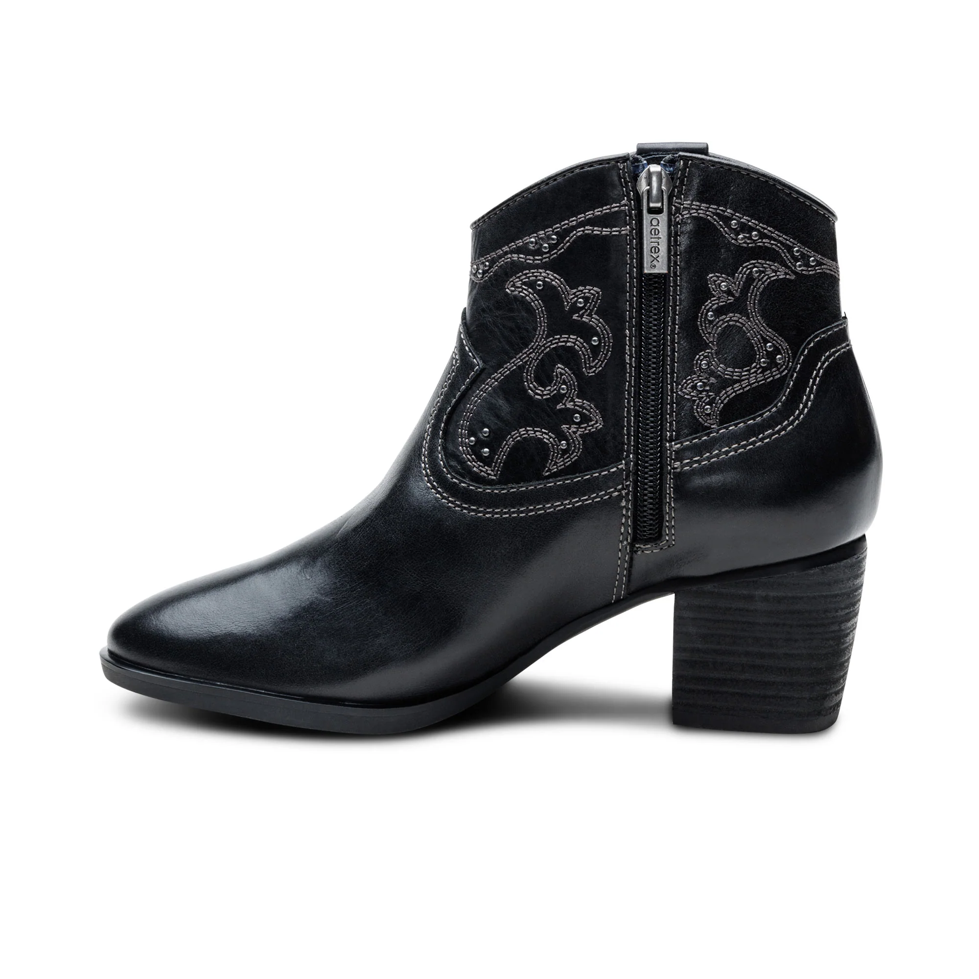 Reagan Ankle Boot - Black - Image 3