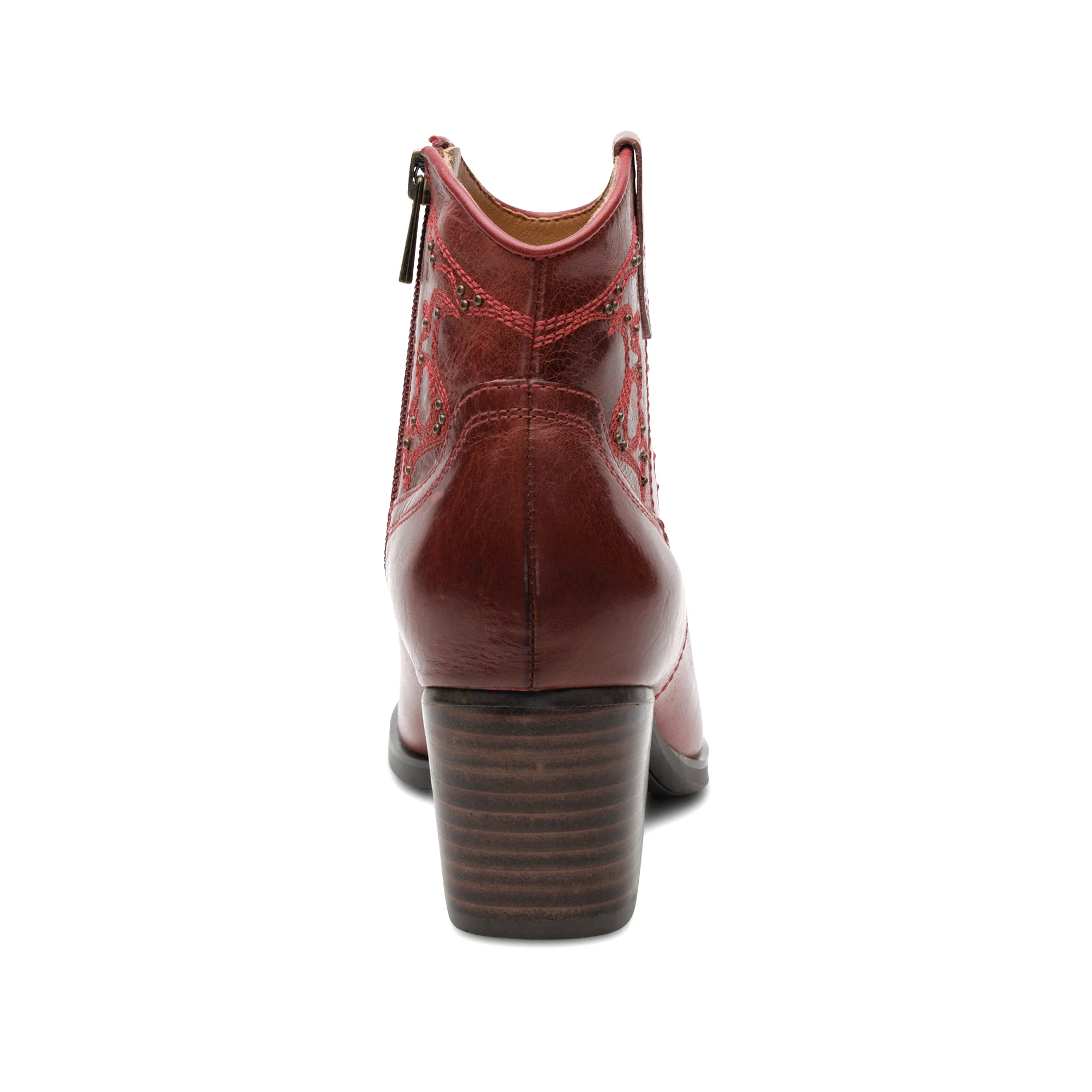 Reagan Ankle Boot - Red - Image 3