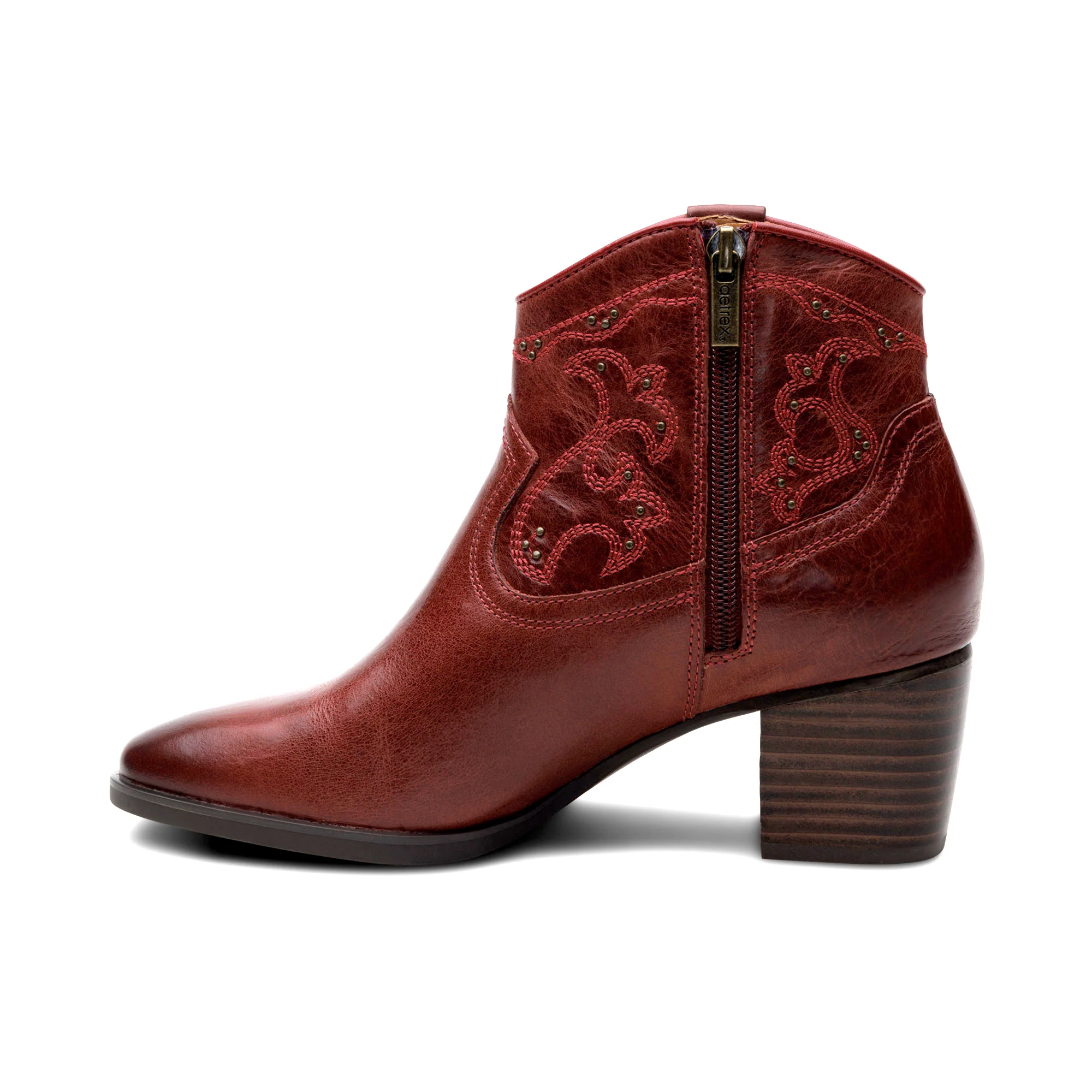 Reagan Ankle Boot - Red - Image 4