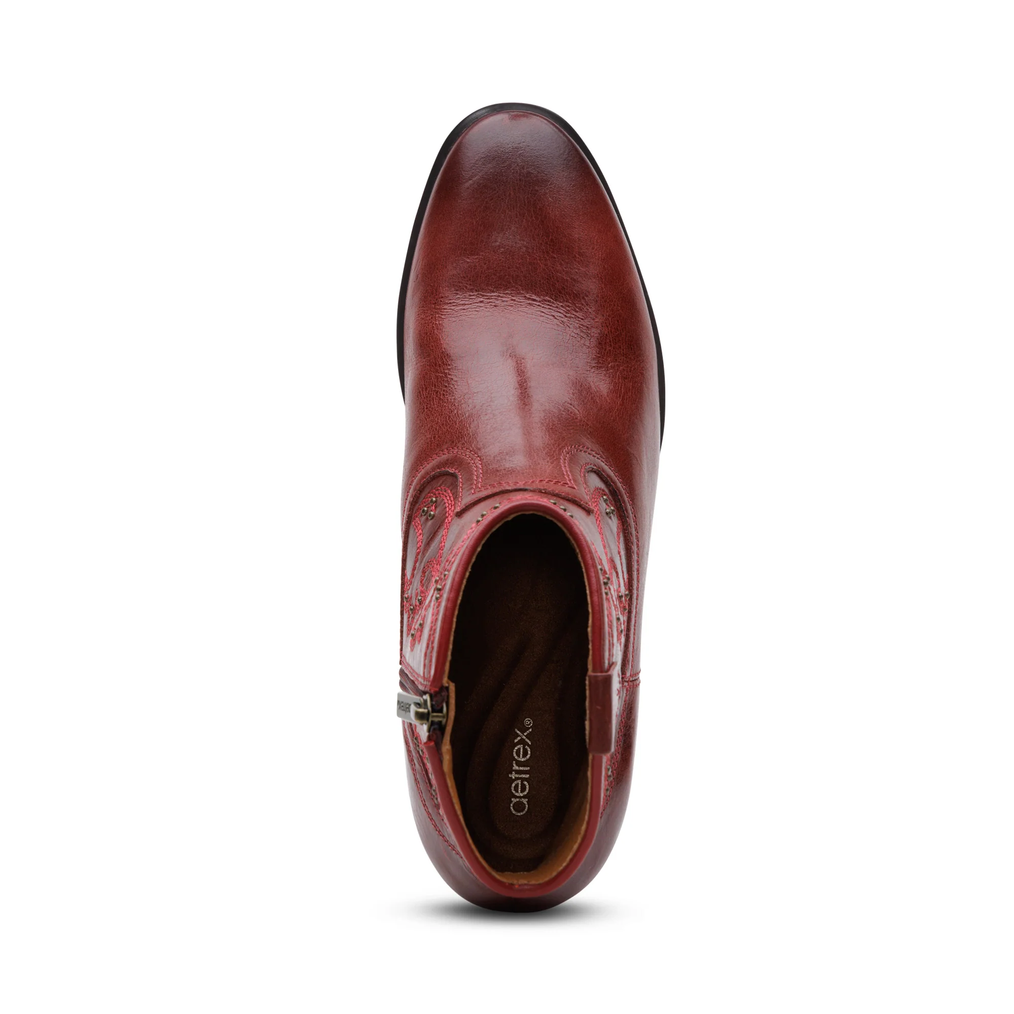 Reagan Ankle Boot - Red - Image 5
