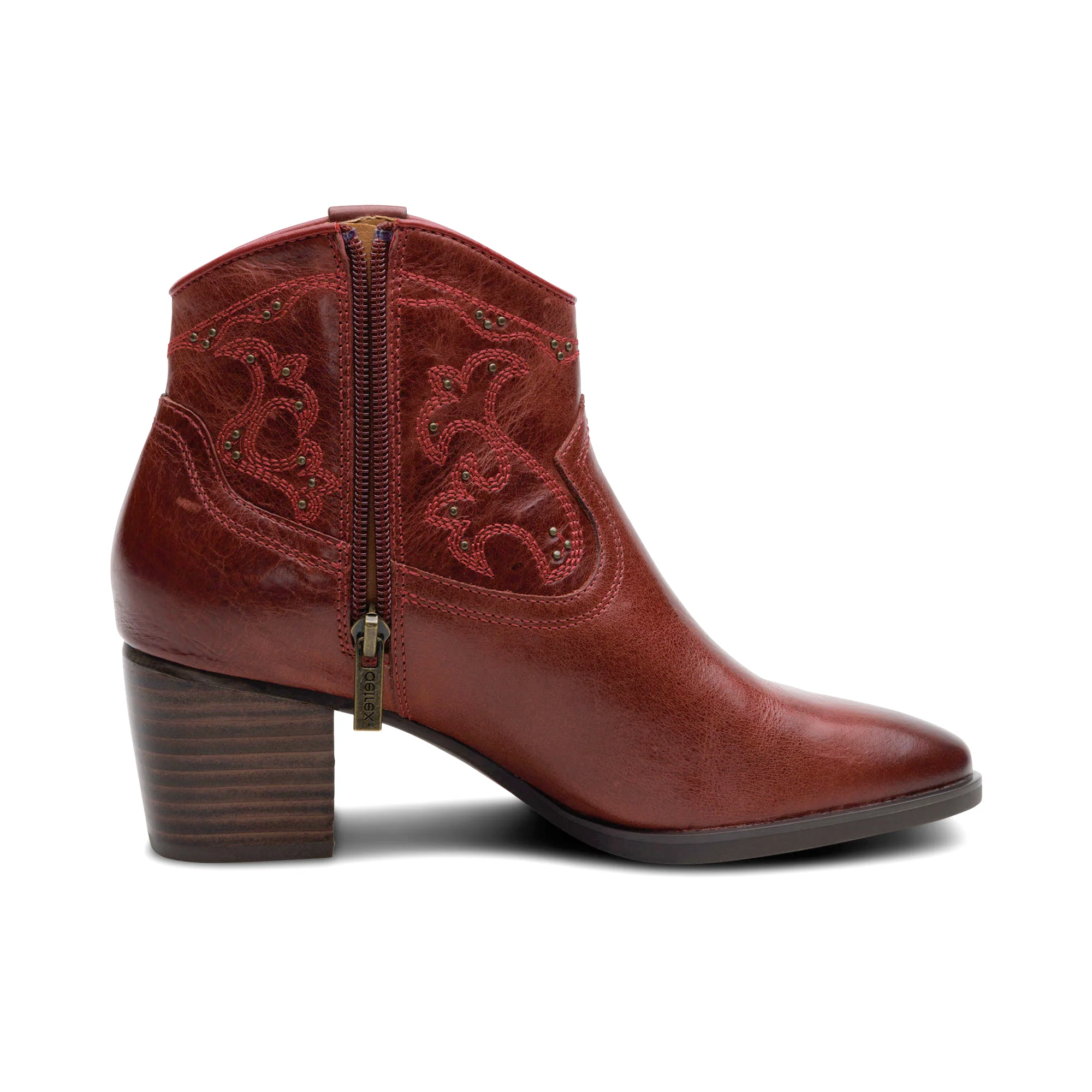 Reagan Ankle Boot - Red - Image 7