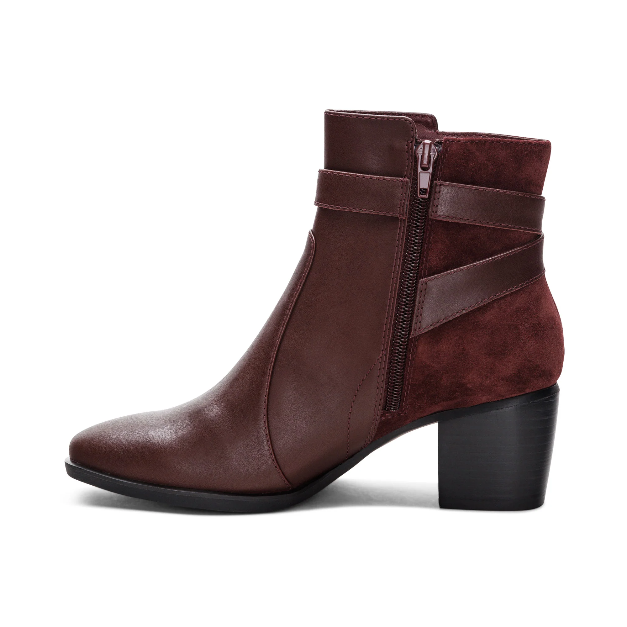 Rebecca Heel Boot - Burgundy - Image 4
