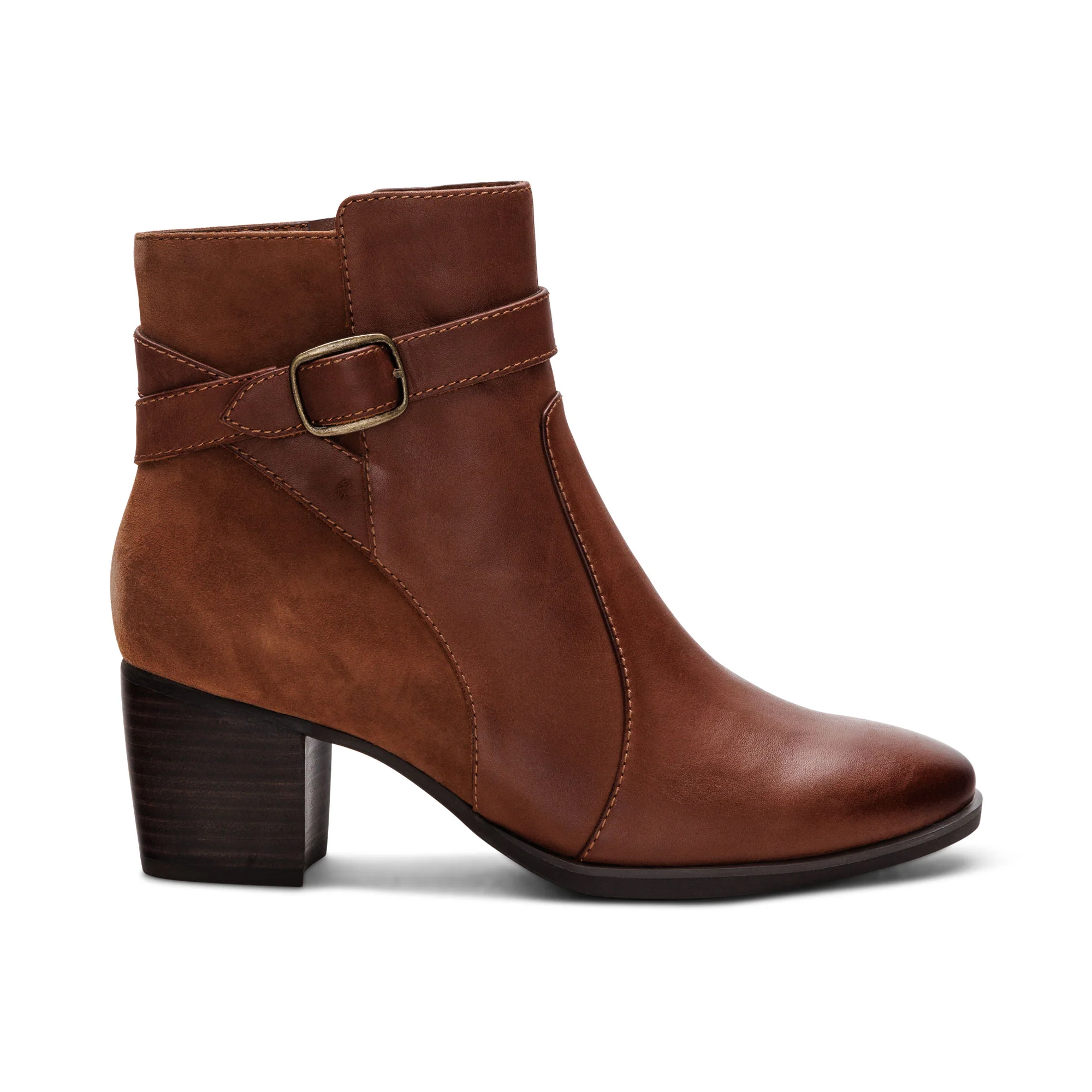 Rebecca Heel Boot - Cognac - Image 2