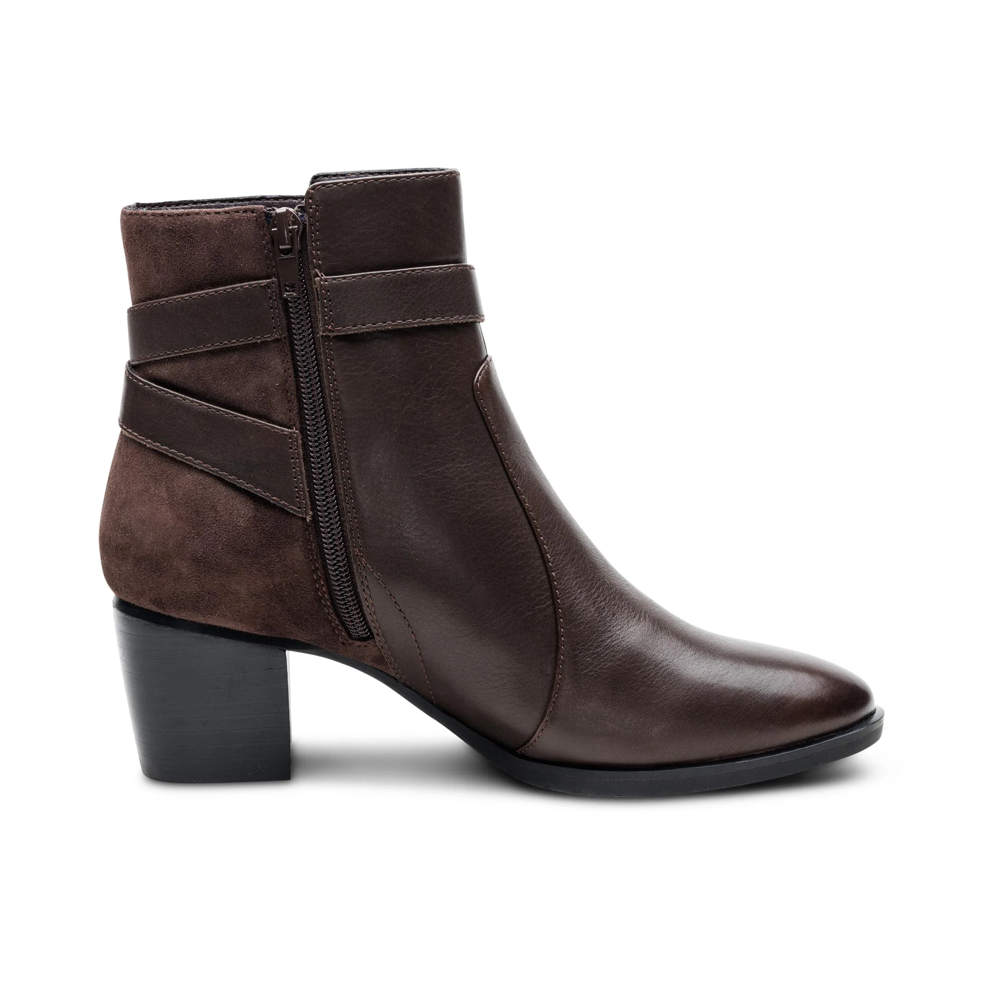 Rebecca Heel Boot - Dark Brown - Image 2