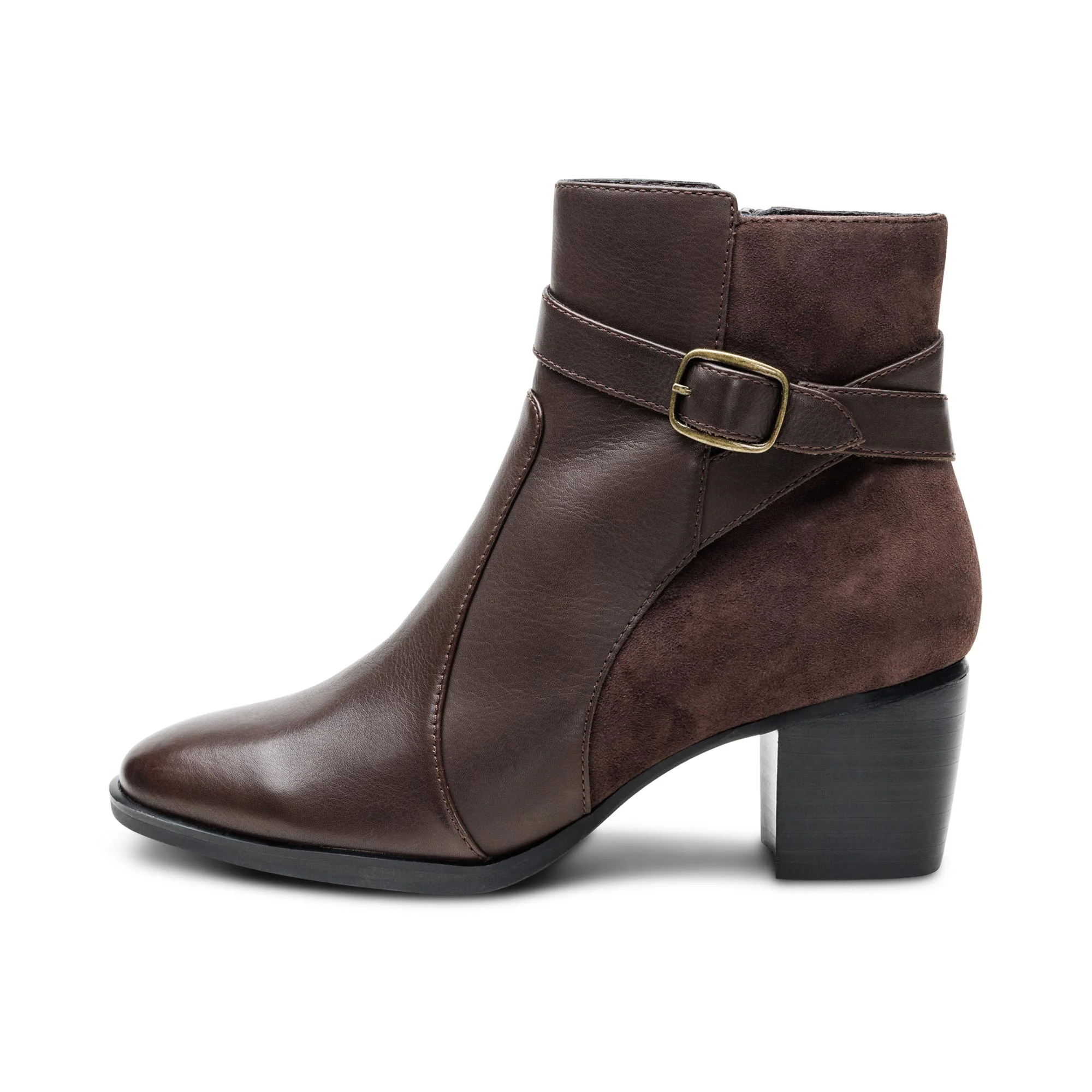 Rebecca Heel Boot - Dark Brown - Image 4