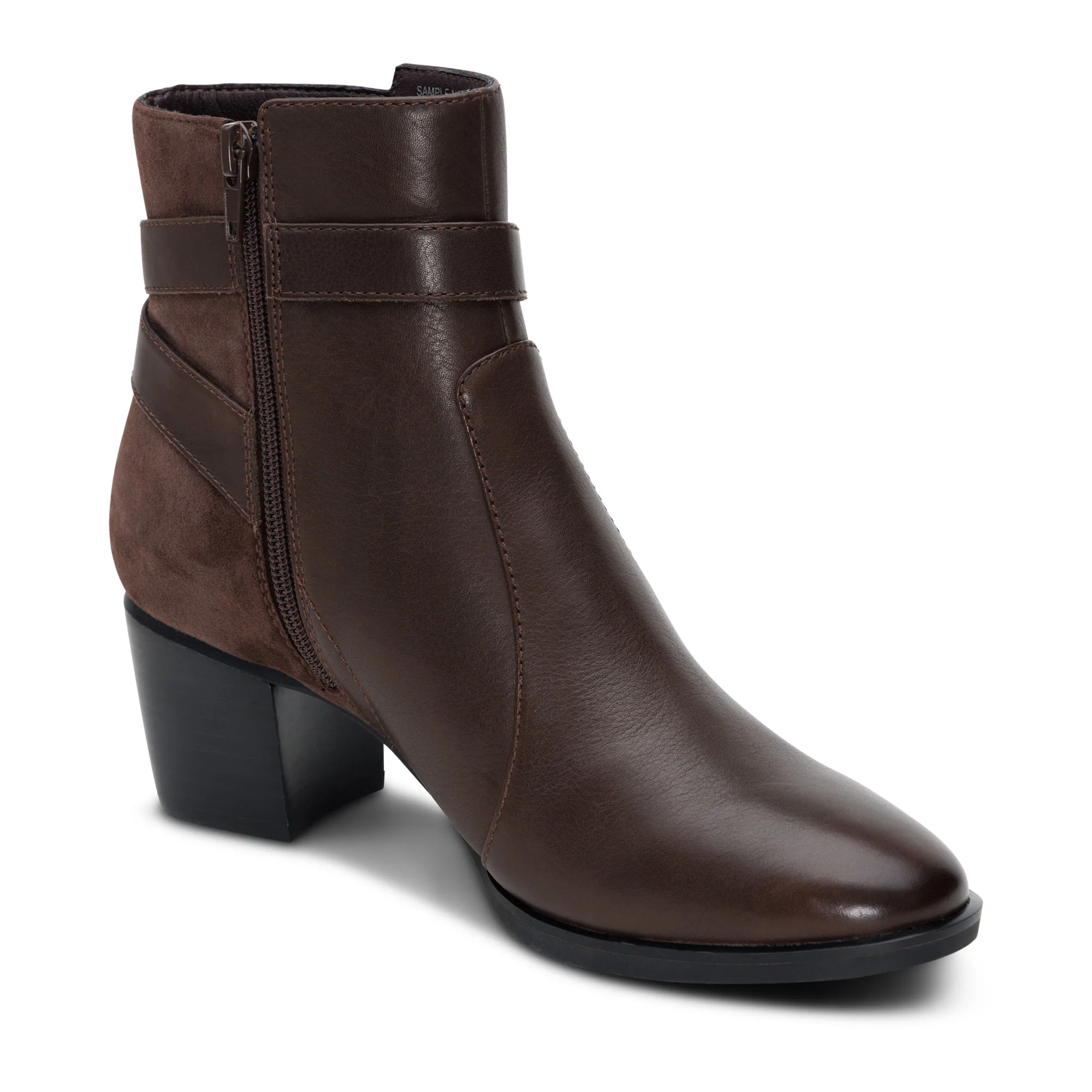 Rebecca Heel Boot - Dark Brown - Image 7