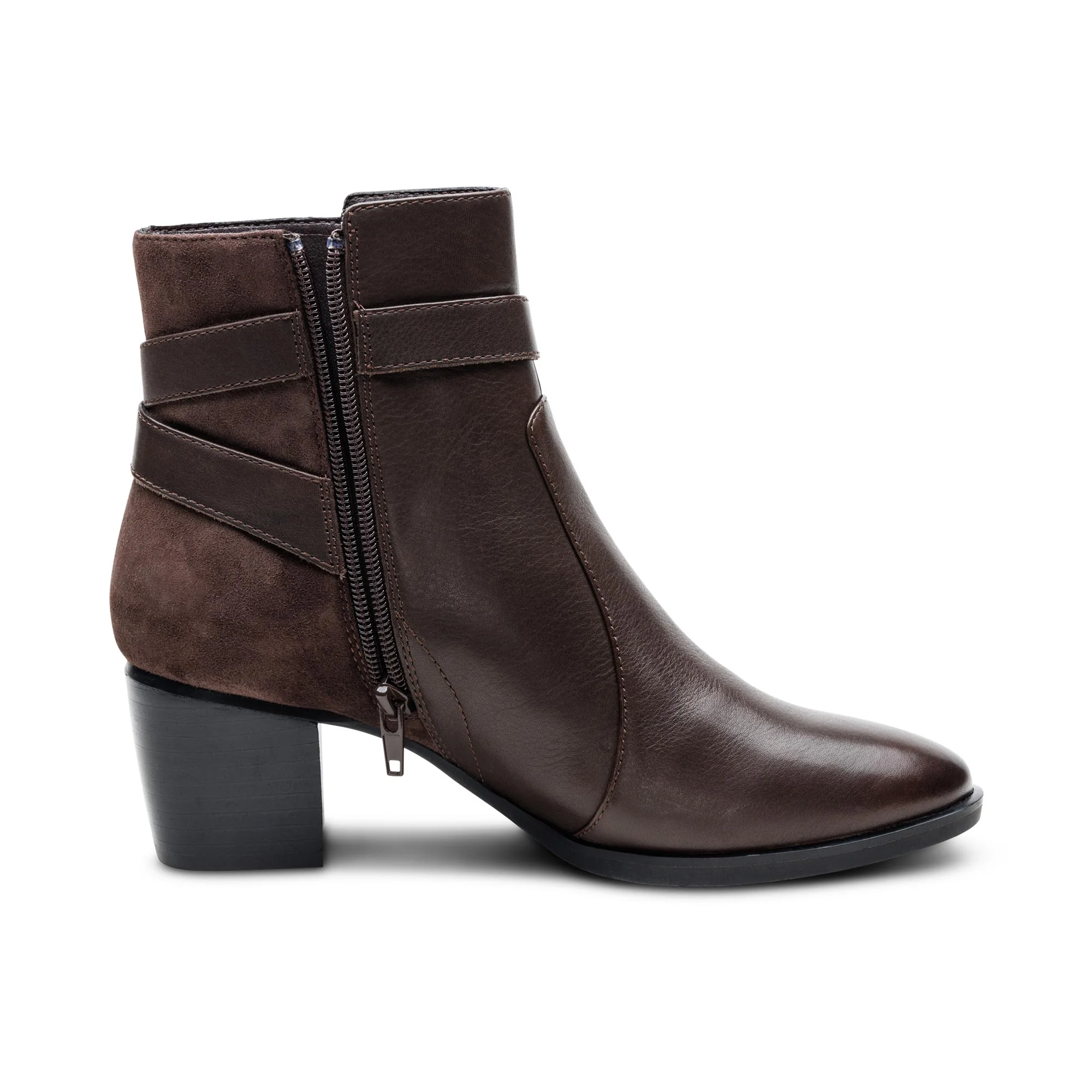 Rebecca Heel Boot - Dark Brown - Image 8